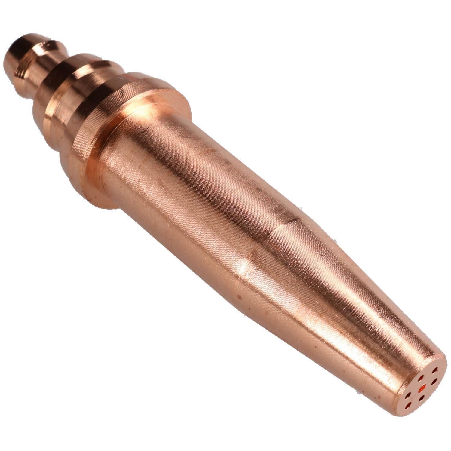 ANM Oxy Acetylene Gas Cutting Nozzle Tip Standard length 1/32" - 1/16" Oxygen
