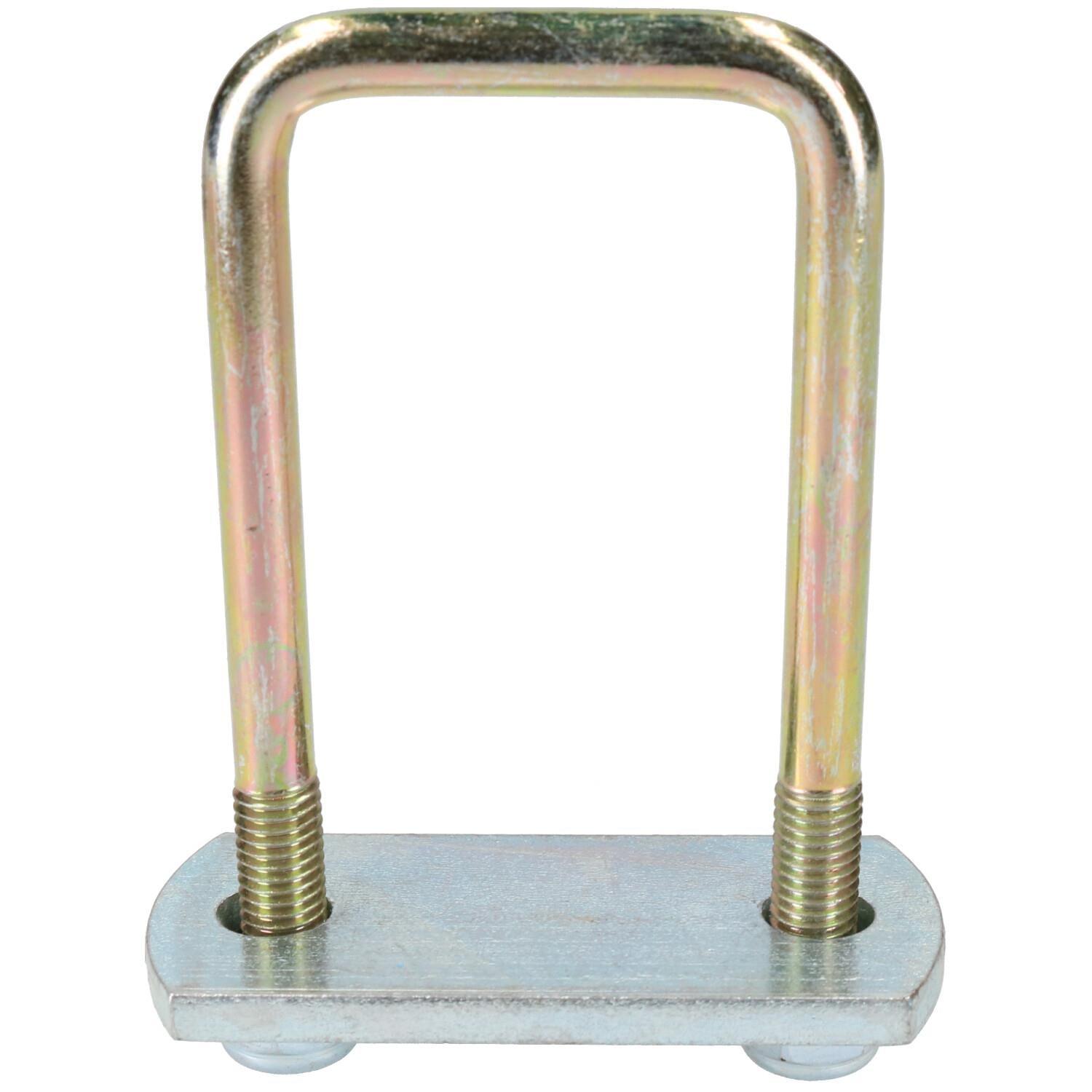 4er-Pack M10 50 mm x 100 mm U-Bolzen N-Bolzen mit Platten und Muttern HOCHZUG