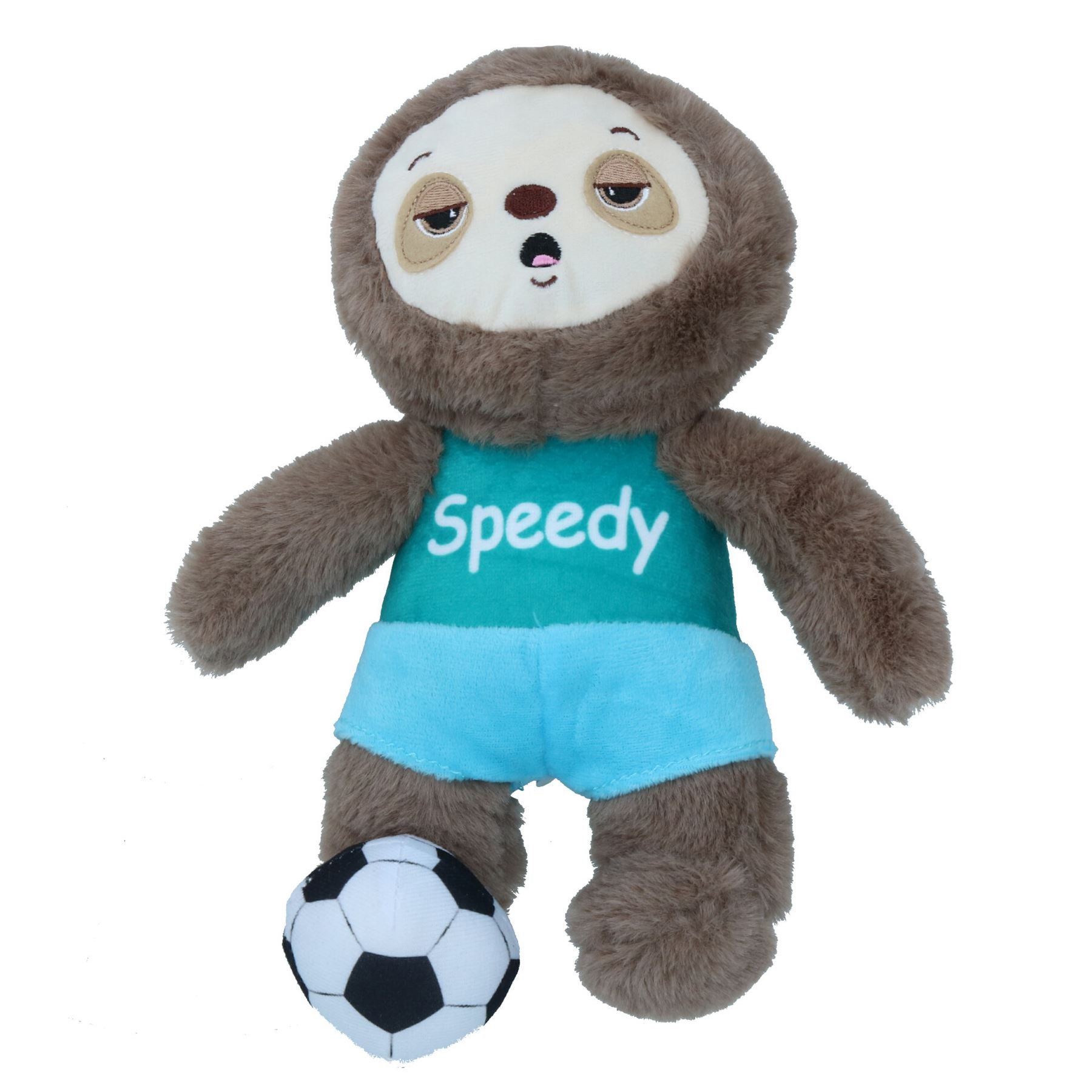 Plüsch weiche sportliche Faultier Speedy Hund Spielzeug kuscheligen Spiel Spielzeug Geschenk mit Quietsche