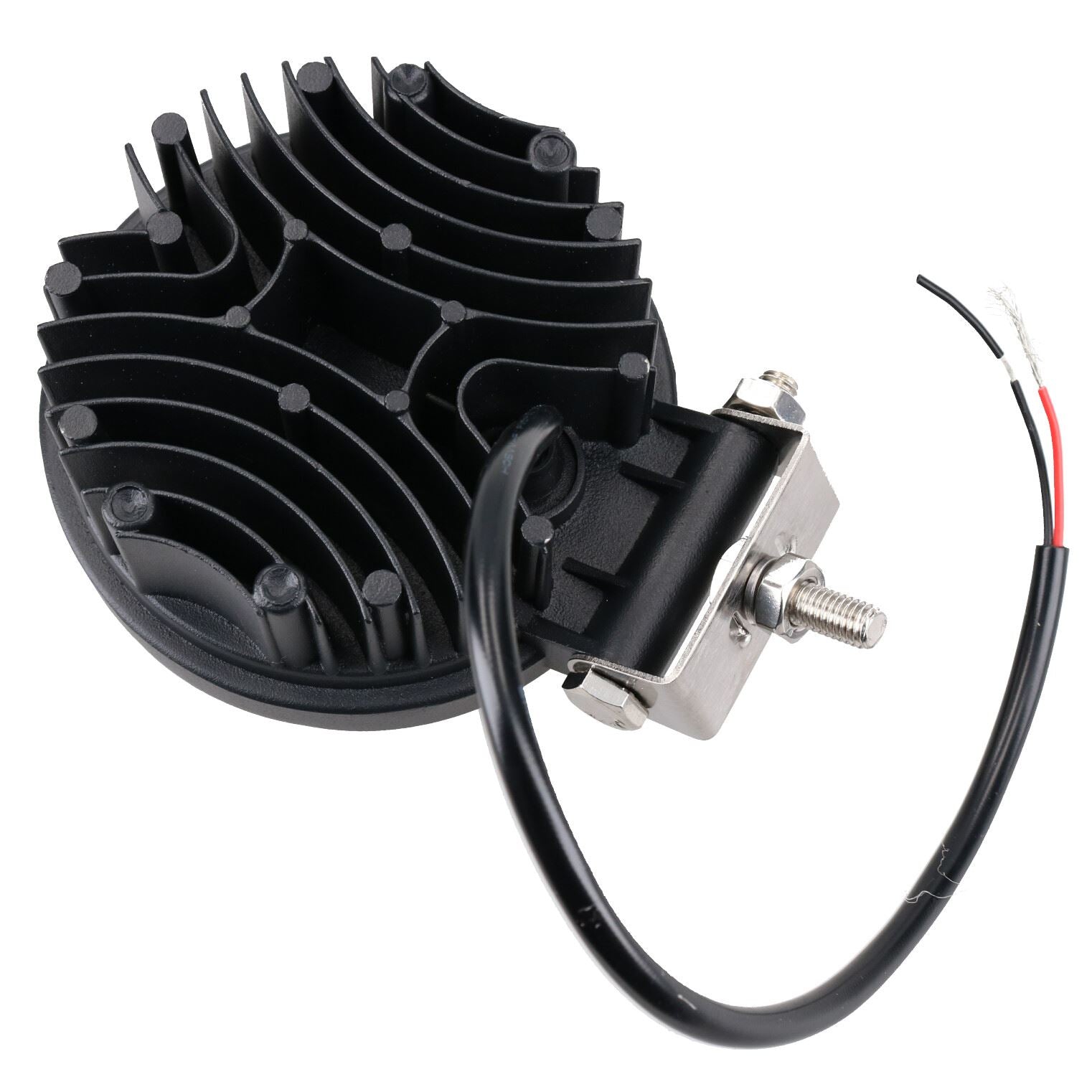 Lampe spot LED professionnelle IP67 24 W 12 V 24 V pour fourgon 1 250 lm 6 500 K