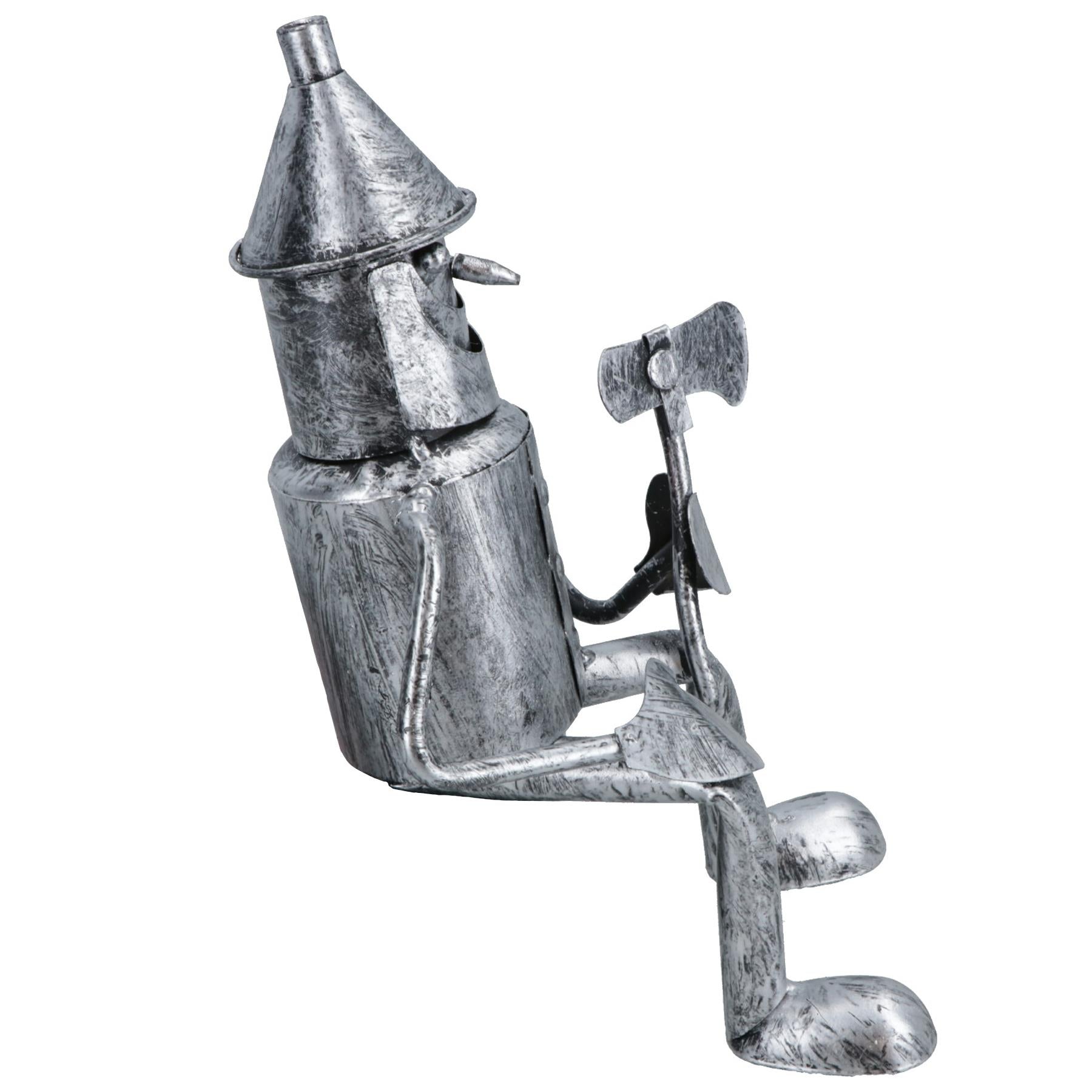 Tin Man Garden Ornament Lawn Art Sculpture Statue Yard Home Decor Small