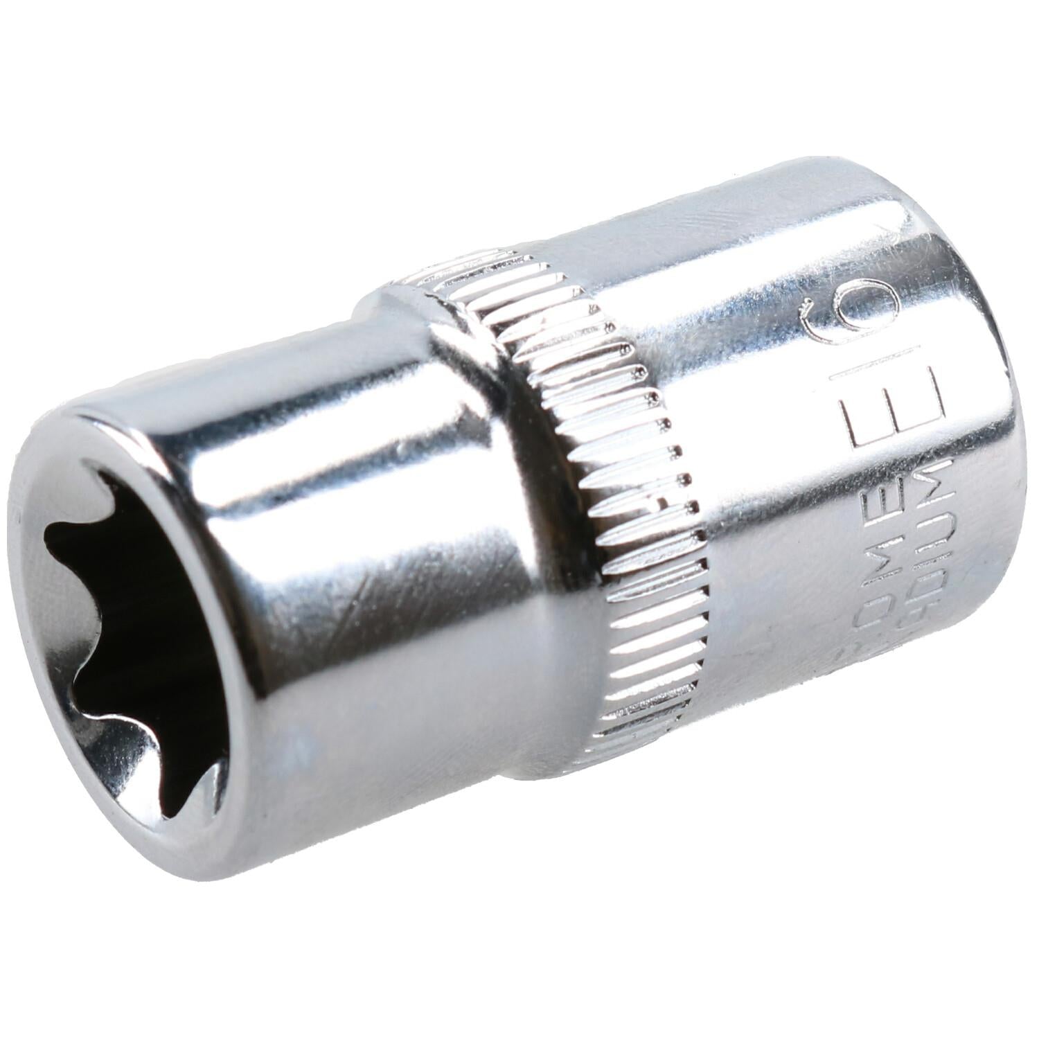 Female Torx Socket Star Bit Standard External Chrome Vanadium