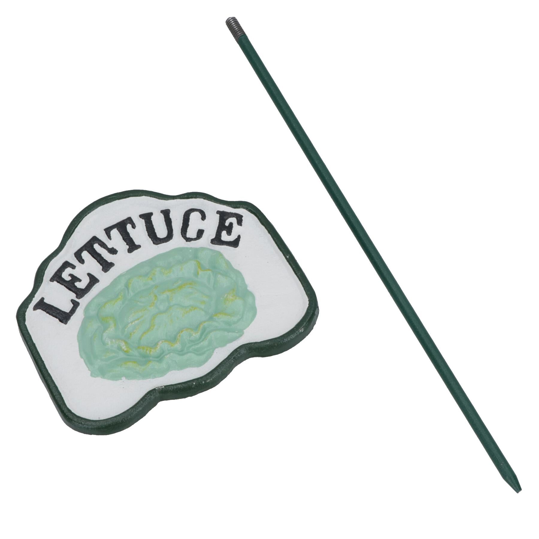 Vegetable Signs Markers Labels Cast Iron Plant Plaque Garden Yard Allotment