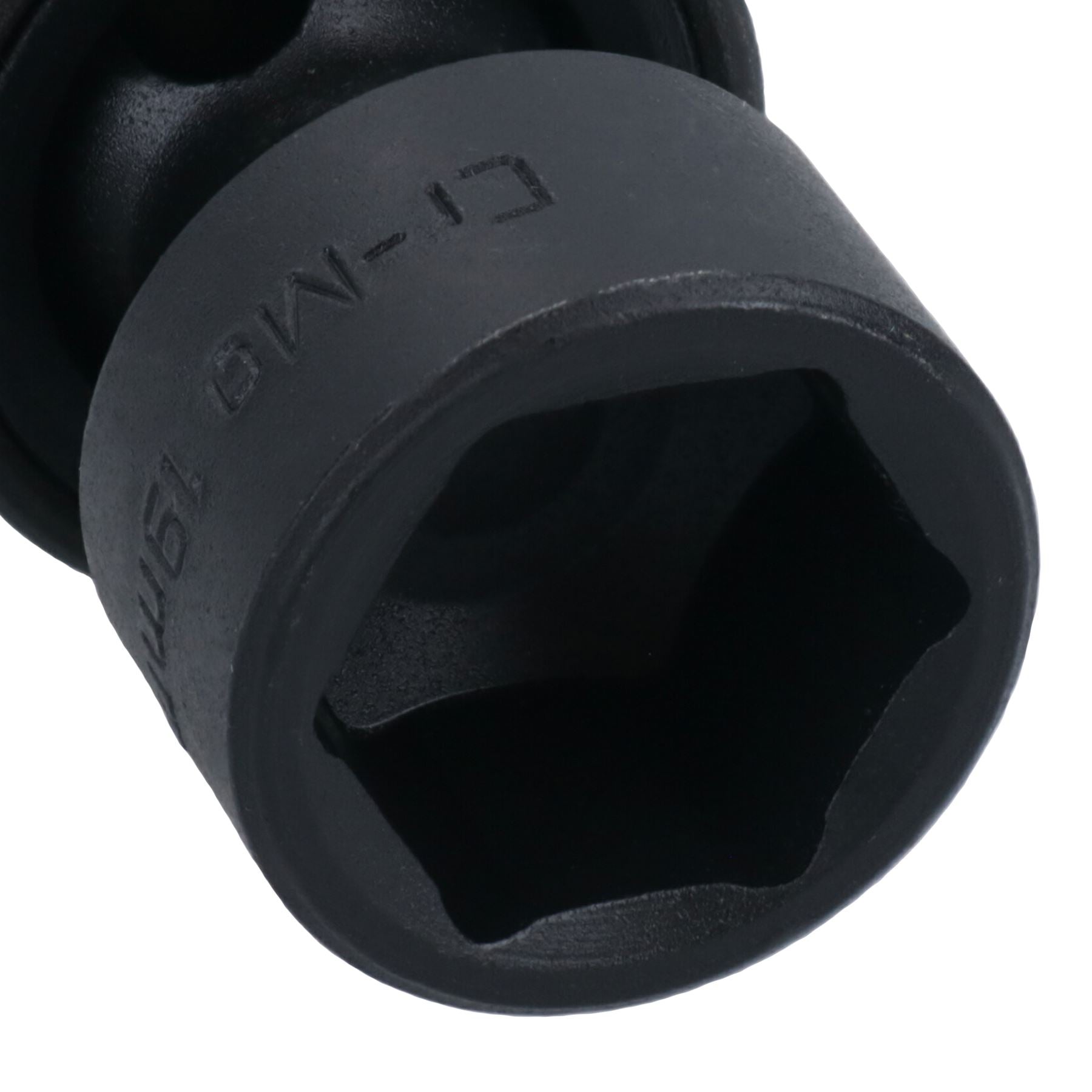 19mm 1/2in Drive Universal Swivel Wobble Metric Impact Shallow Socket 6 Point