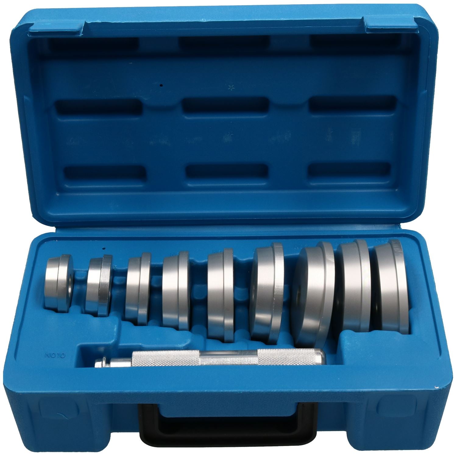 Jeu de 10 tournevis pour roulements de roue et joints d'étanchéité 40 mm - 81 mm Kit en aluminium