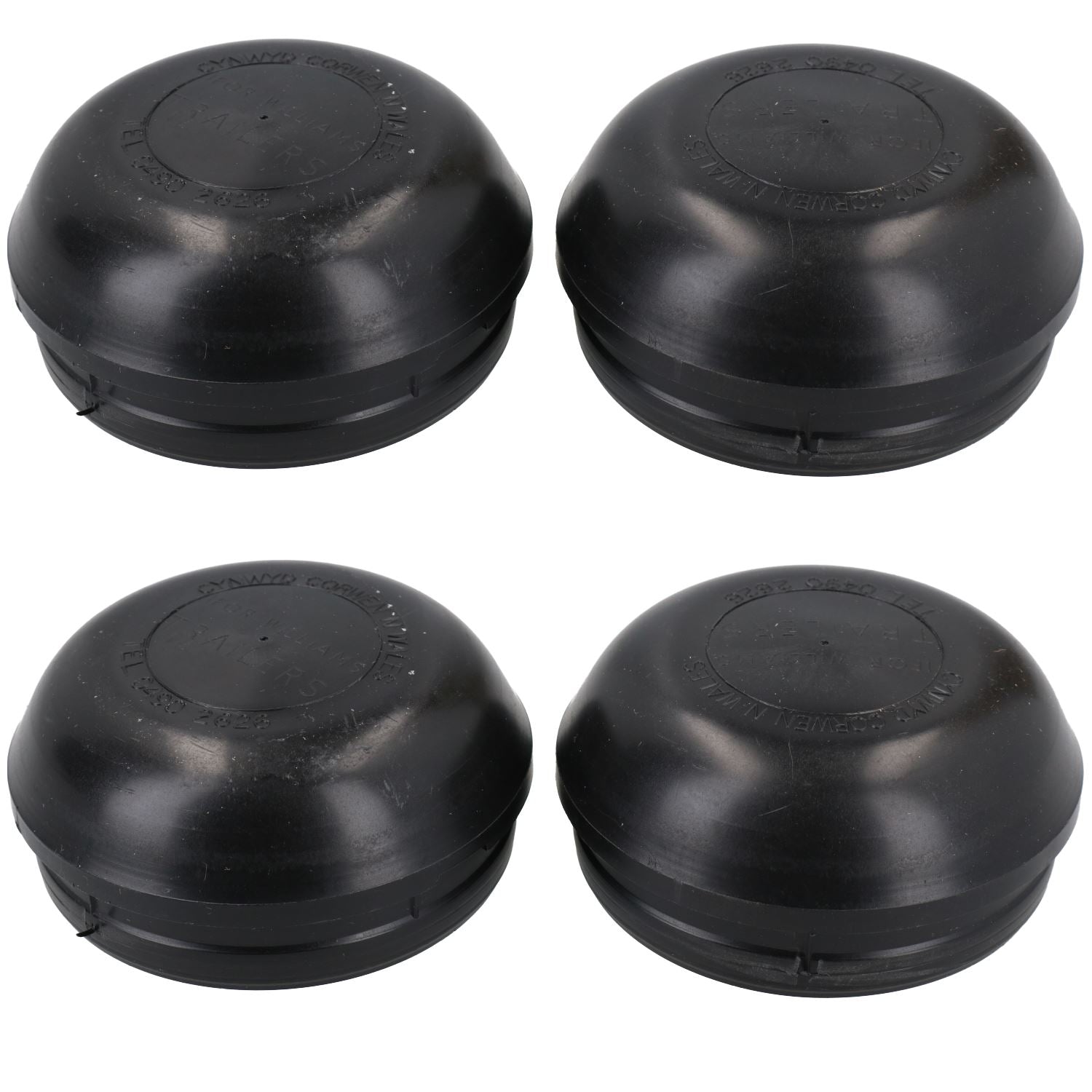 Capuchon anti-poussière de 72,5 mm pour moyeu de roue, couvercle de graisse pour roulement de remorque pour Ifor Williams