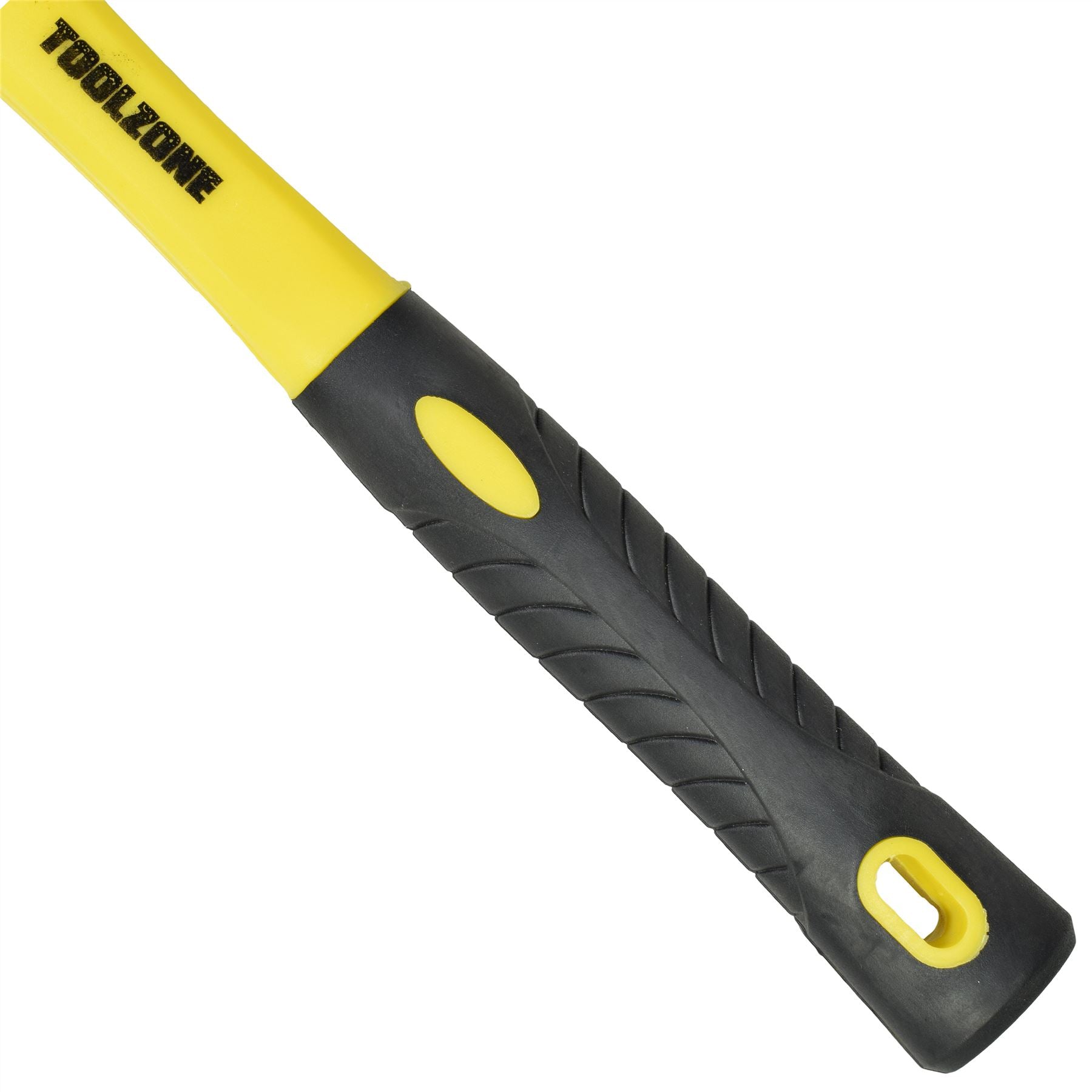 Marteau en caoutchouc blanc non marquant de 16 oz avec manche en fibre de verre