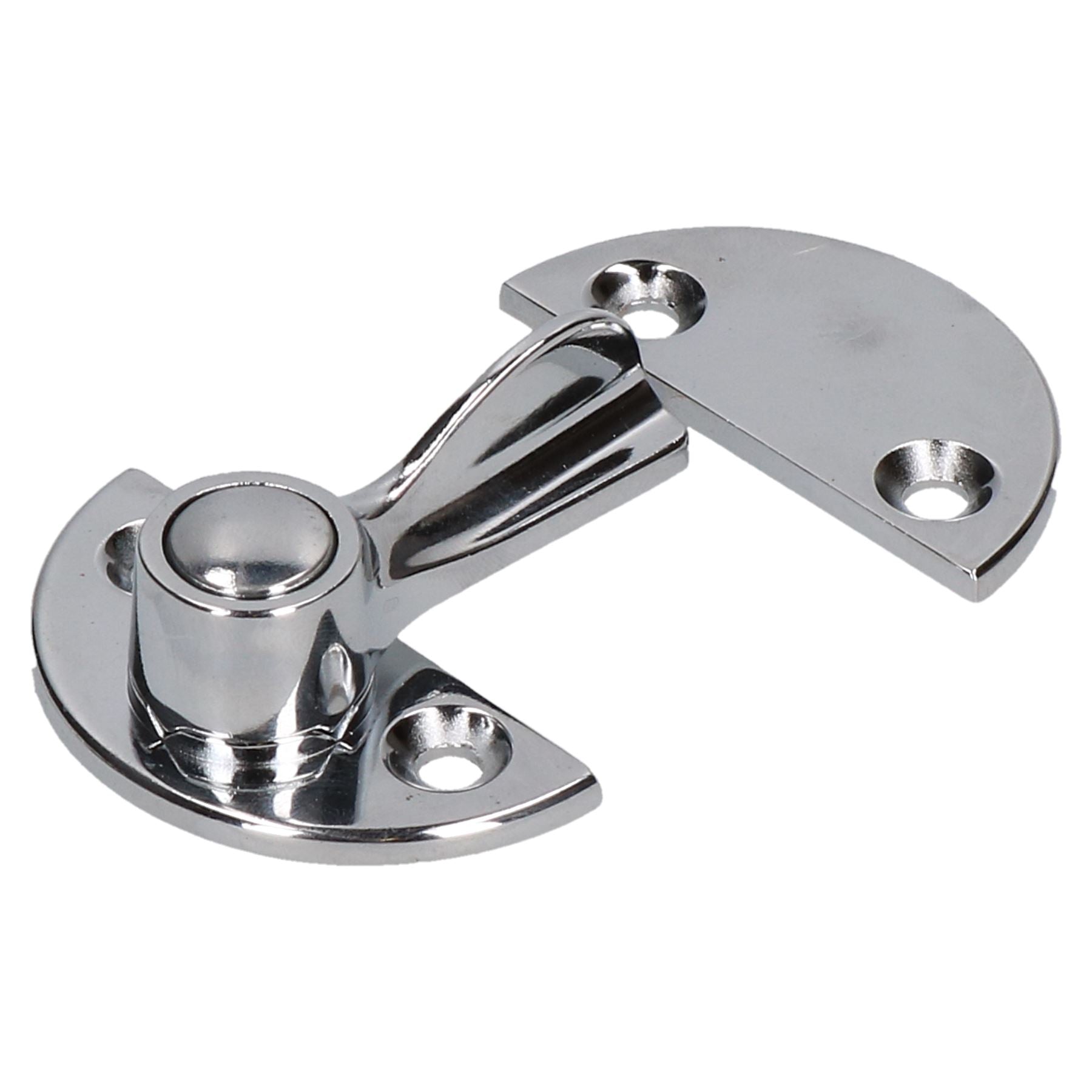 Gravelly Fastener Schwenkbarer Knebelverschluss, Schloss, Anhänger-Nummernschild-Clip, mittelgroß
