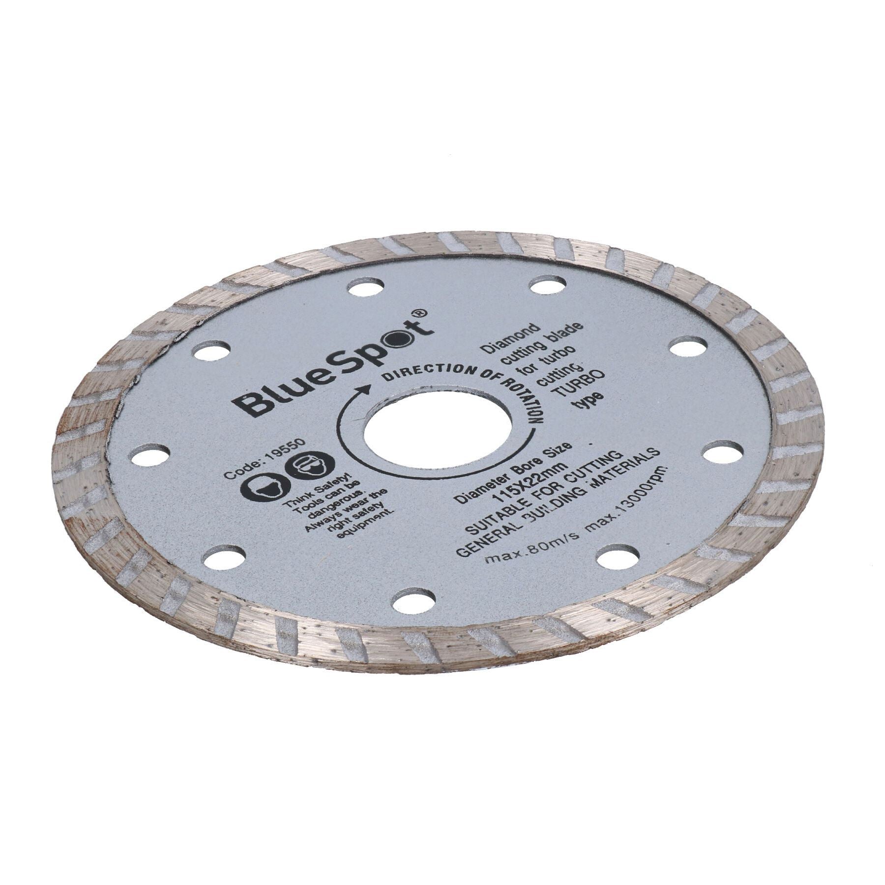 115mm 4.5” 1.2mm Turbo Diamond Ceramic Tile Cutting Disc for Angle Grinders