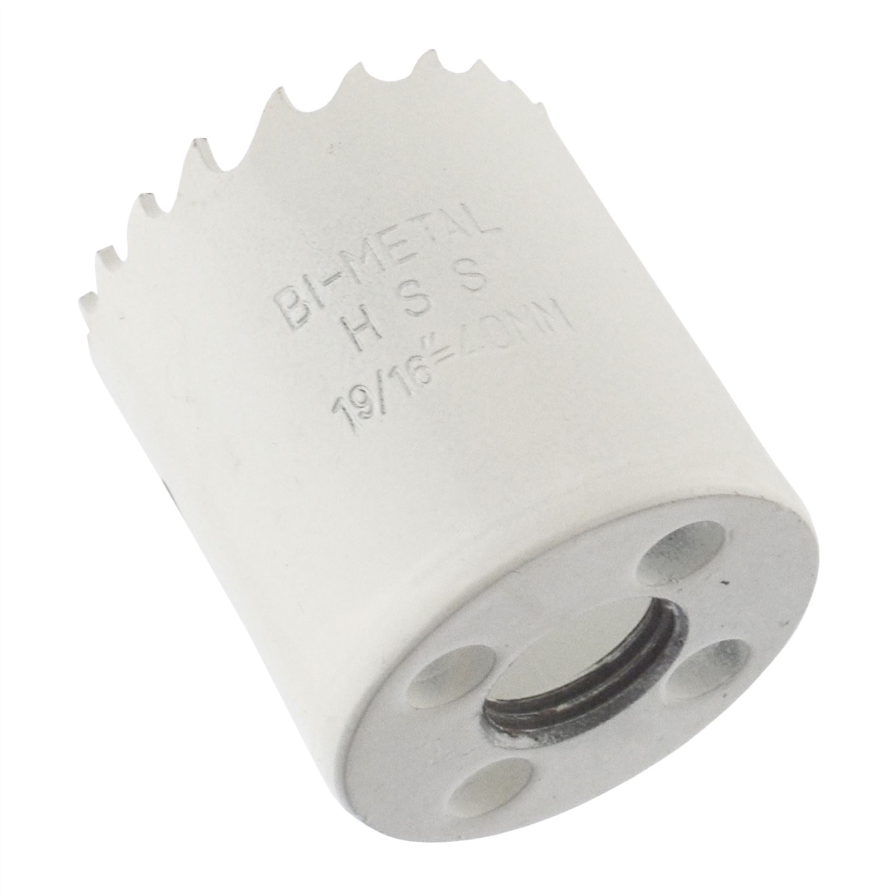 Scie cloche HSS à lame bimétallique pour coupe de l'acier et du bois de 14 à 22 mm + mandrins