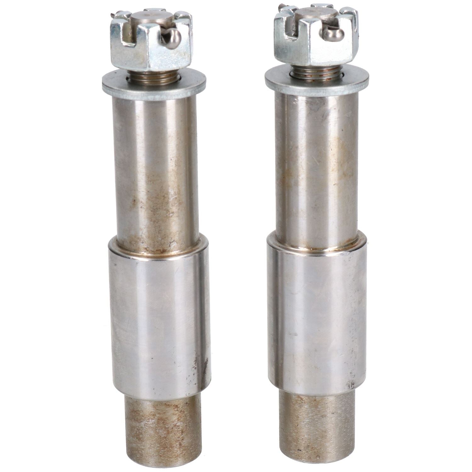 Lot de 2 moyeux de roue, roues et essieux de remorque 22 x 11.00-8 tout-terrain