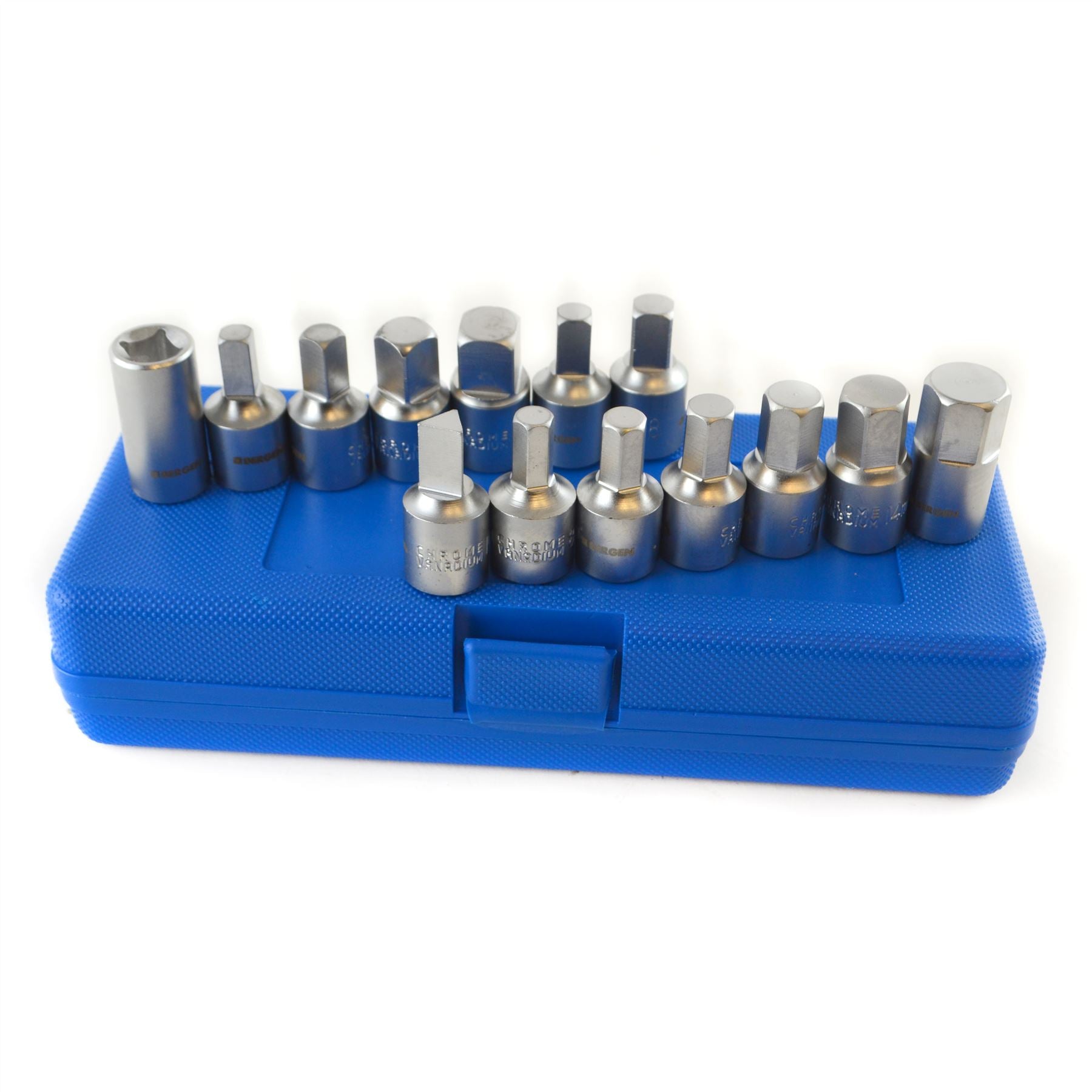 Jeu de clés de vidange pour vidange d'huile, entraînement 3/8", 14 pièces, boîte de vitesses, essieu, réparation de moteur