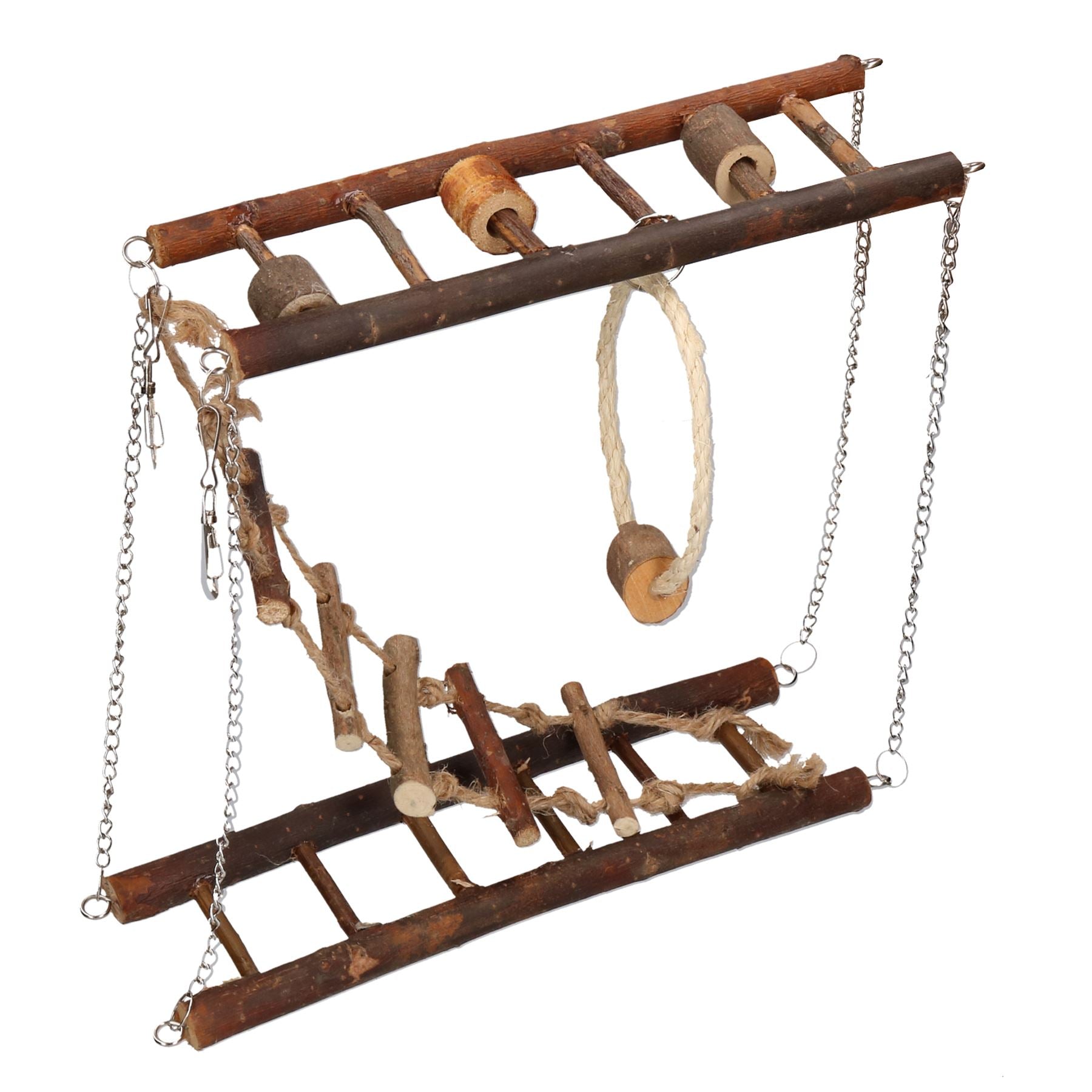 Pont suspendu pour petits animaux, anti-ennui, pour hamster, 28 x 9 x 20 cm