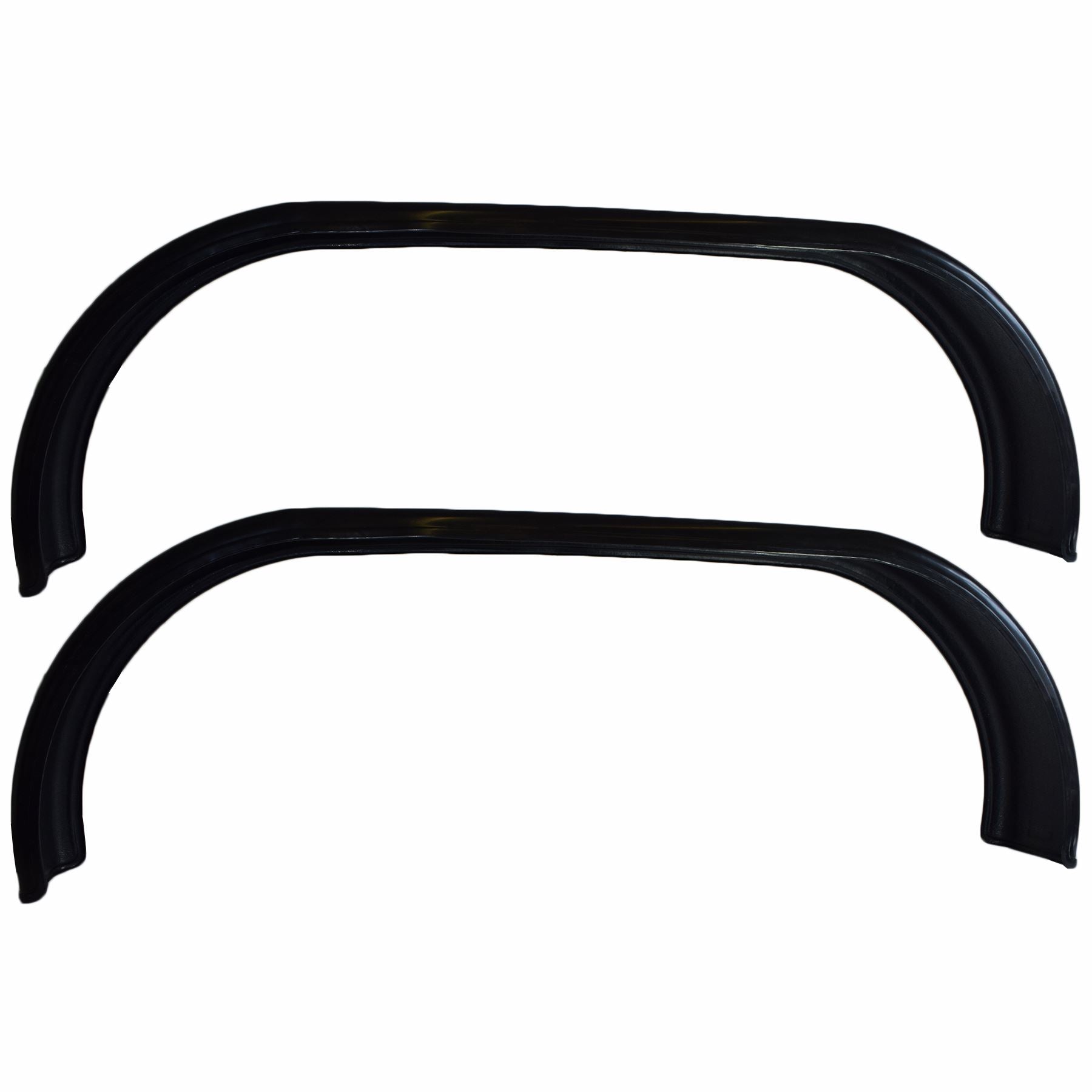 Paire de garde-boue tandem pour roues jumelées 15" 16" 69" x 8" et 6 grands supports