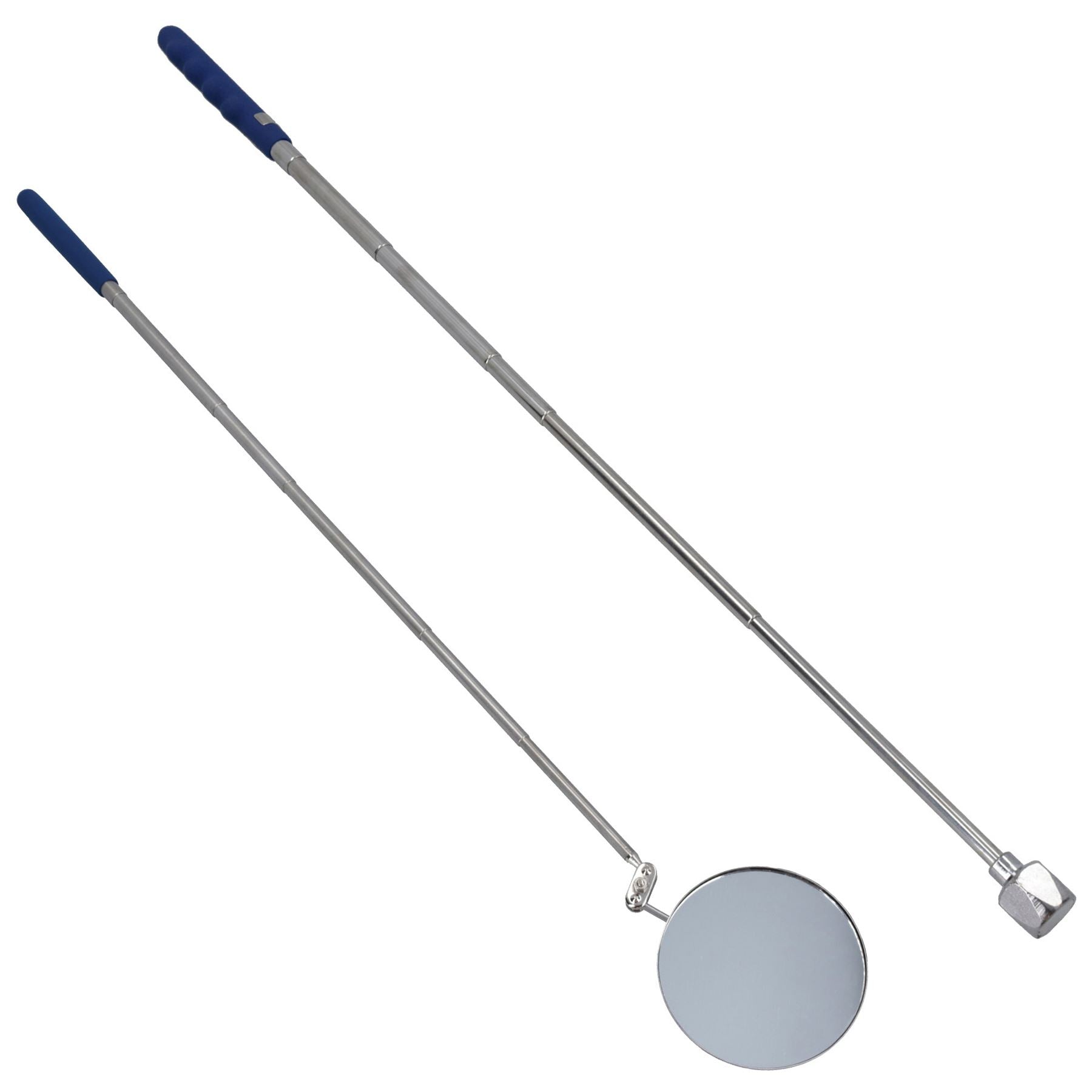 Outil de ramassage magnétique télescopique extensible 16 lb + miroir d'inspection 85 mm de diamètre
