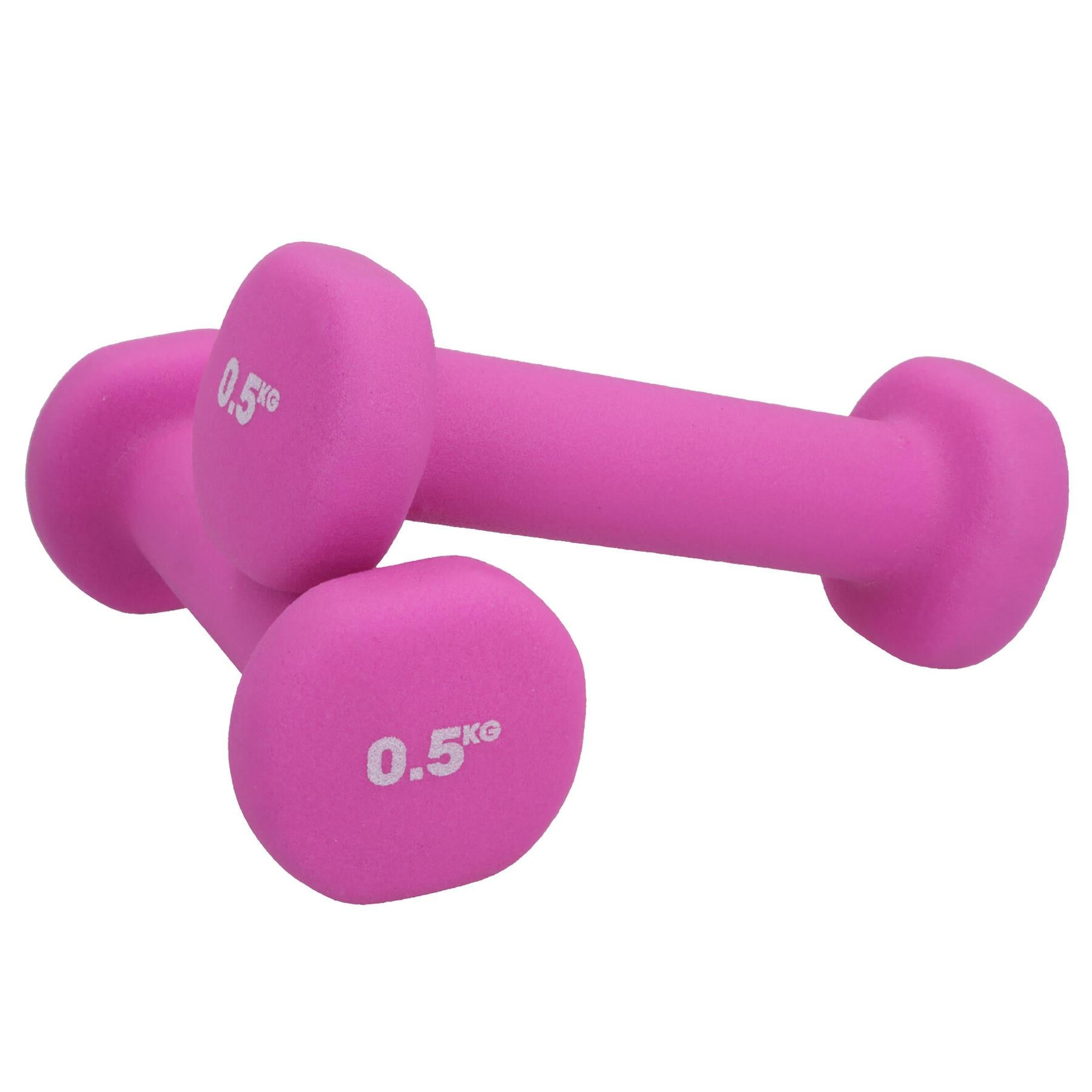 Neoprene Dumbbells Weights 0.5kg - 3kg Gym Exercise Fitness Muscle Workout