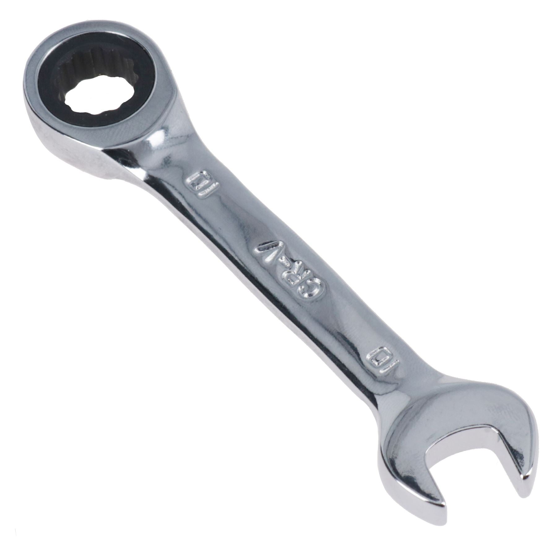 Clé mixte à cliquet courte métrique MM 72 dents 8 mm – 19 mm