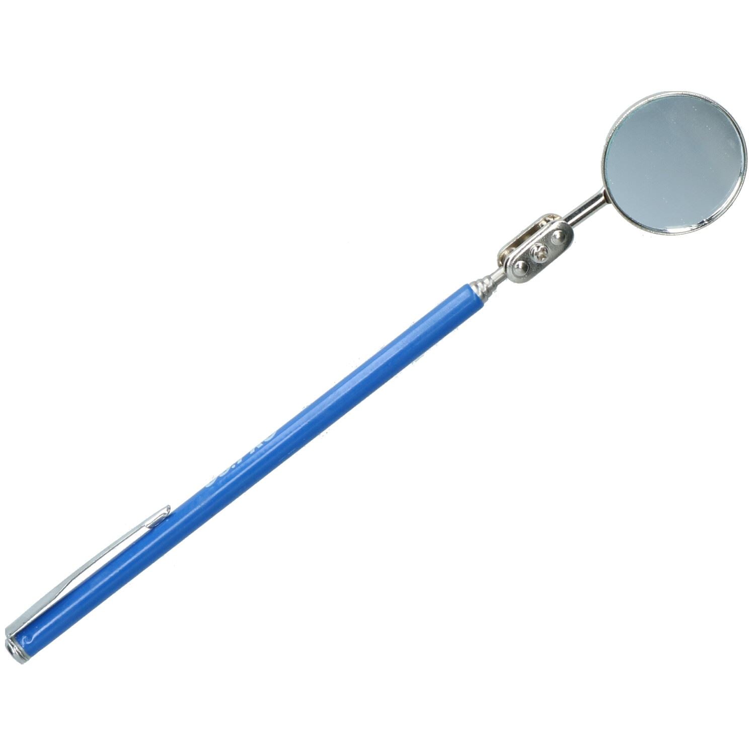 Miroir d'inspection télescopique extensible de 30 mm avec poignée en caoutchouc, taille extra longue AT914