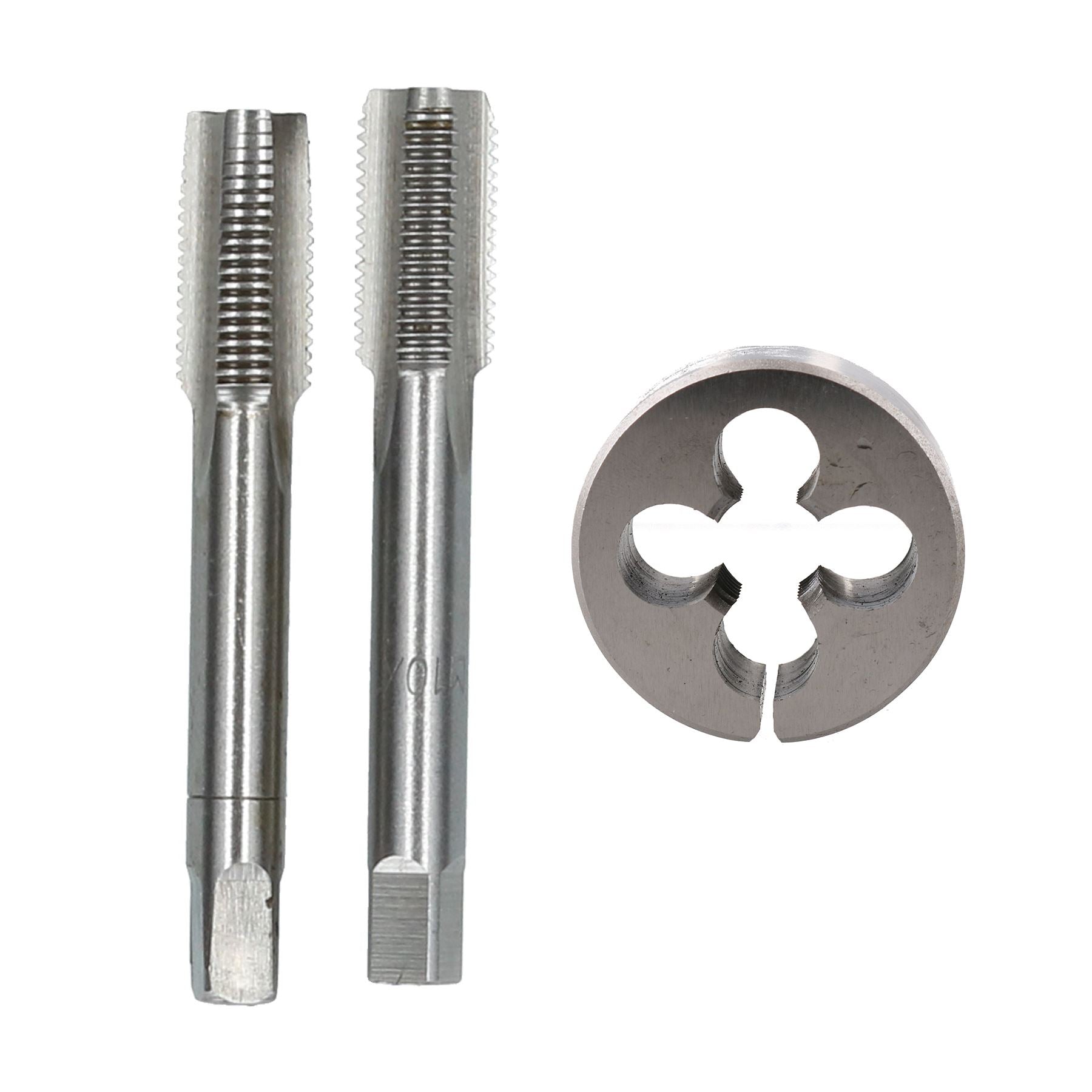 Metric Tap and Die Tungsten Steel Taper and Plug Set M2 - M18