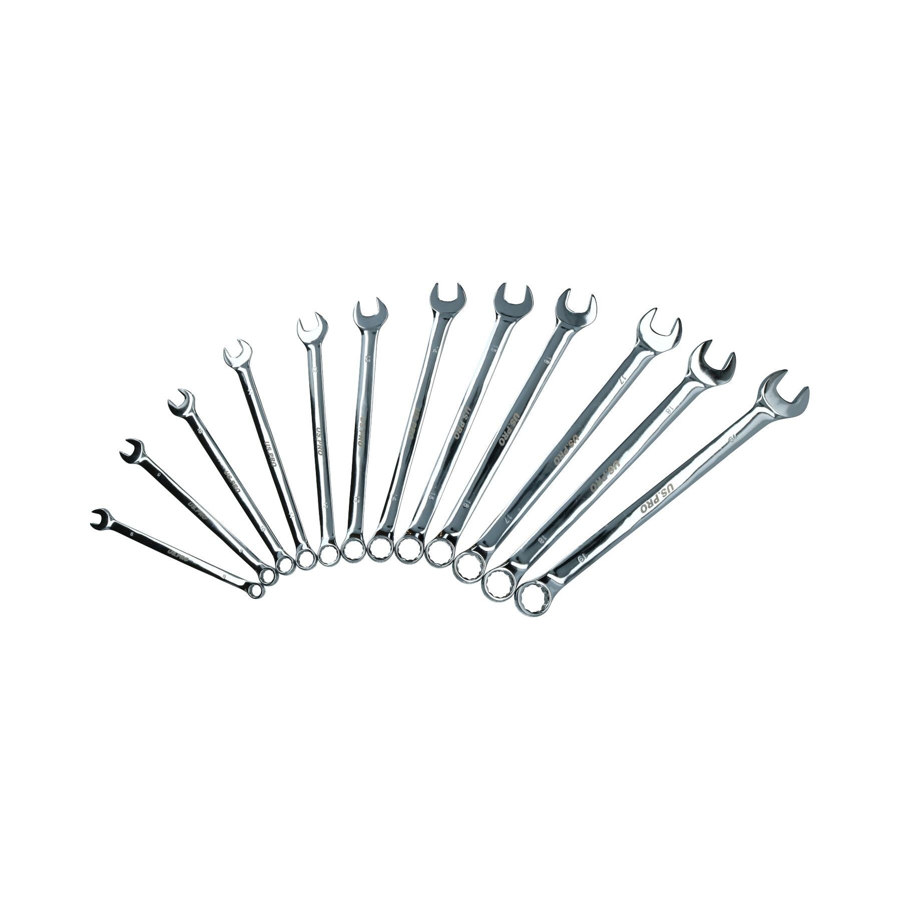 Jeu de clés mixtes extra longues métriques MM 8 mm – 19 mm