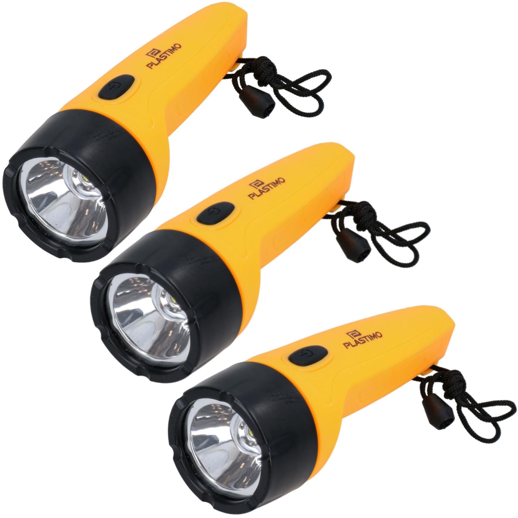 3er-Pack schwimmende Marine-Taschenlampe, IPX7 wasserdicht, LED, gut sichtbare Taschenlampe von Plastimo
