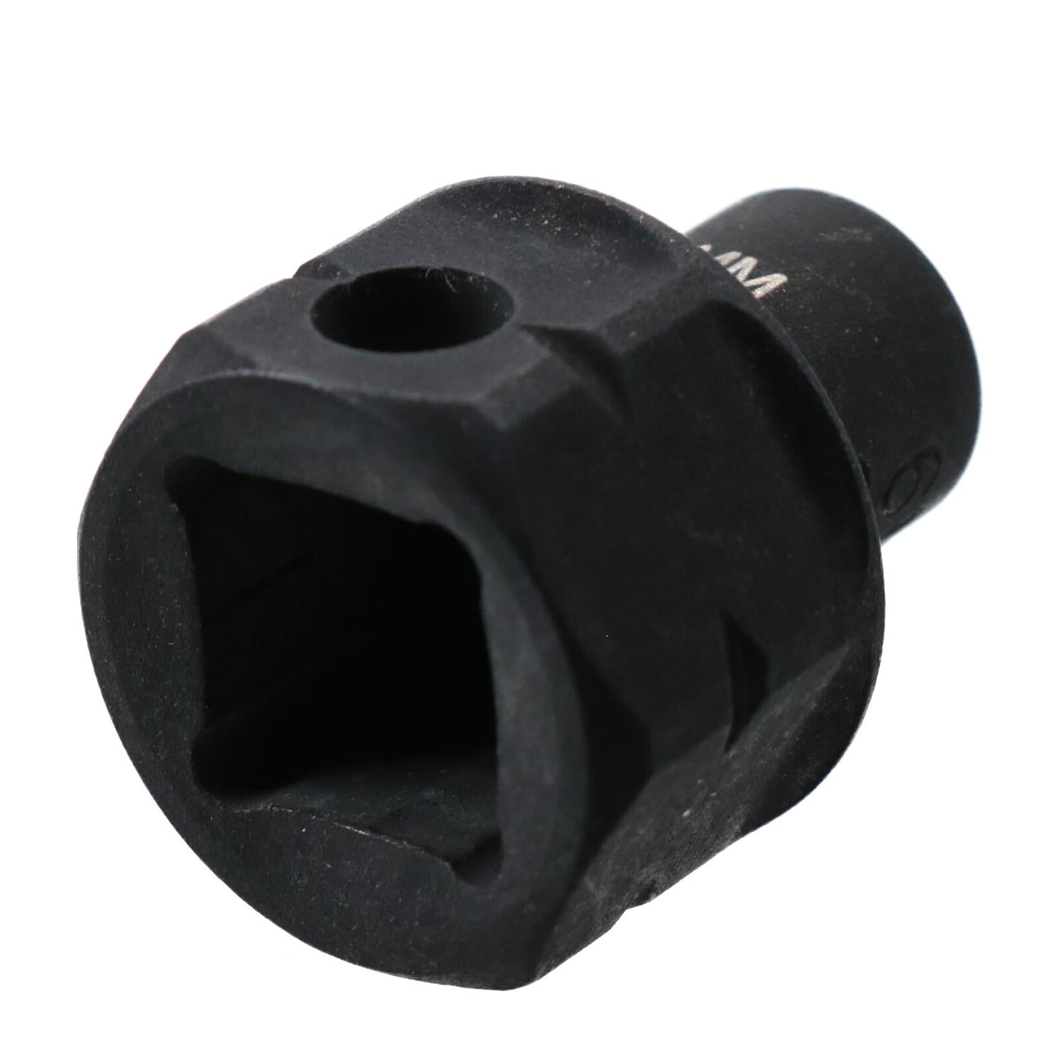 Douille à choc peu profonde métrique courte de 6 mm, entraînement 3/8", tige hexagonale, profondeur 25 mm