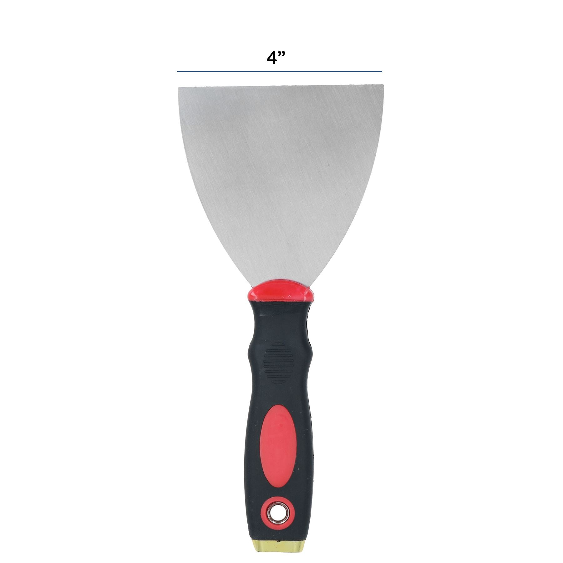 Grattoir à poignée souple de 4 po (100 mm) pour enlever la peinture et le papier peint décoratif, 1 paquet