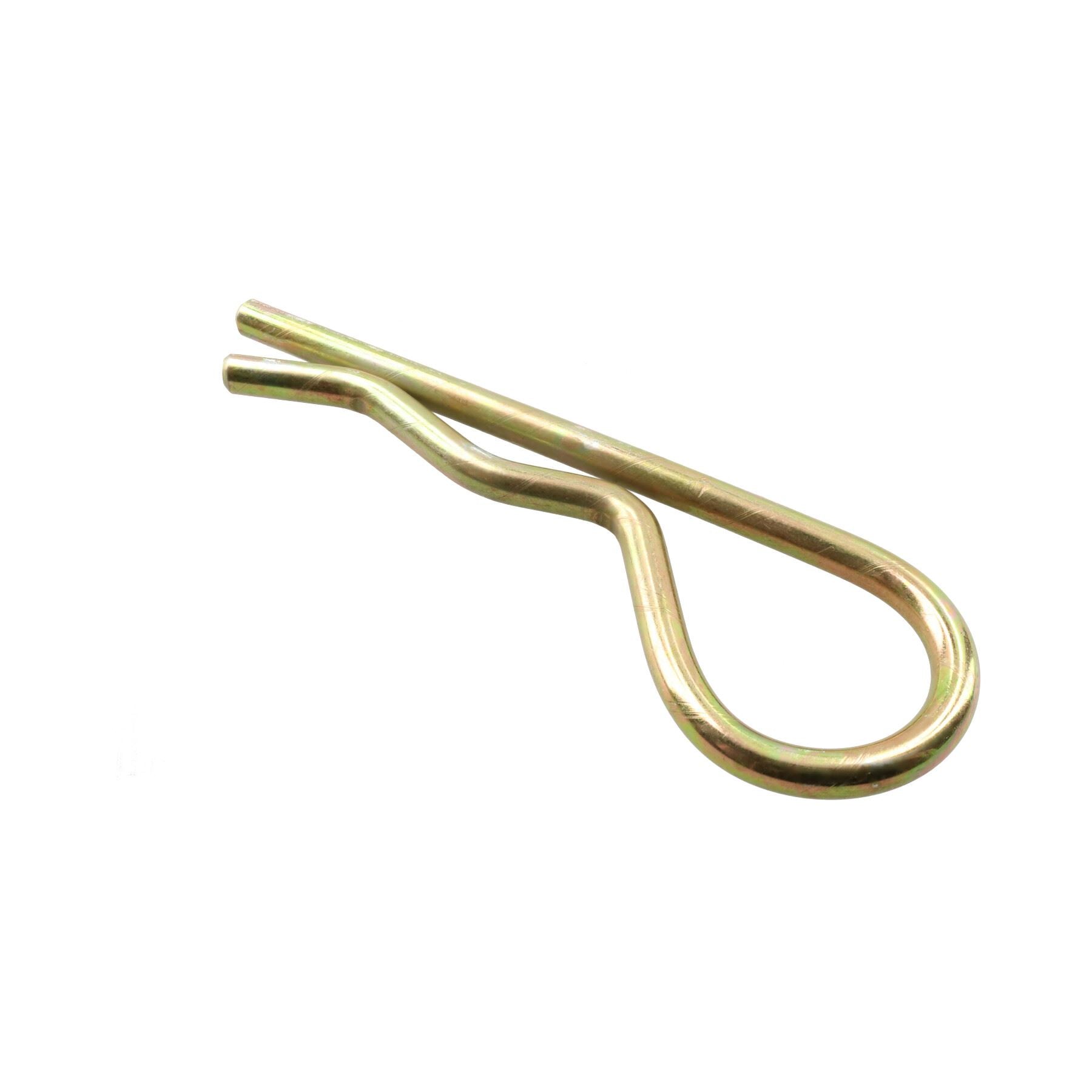 10er Pack R-Clips Feder Haarnadel 5mm Hitch Lynch Splint Verzinkter Stahl