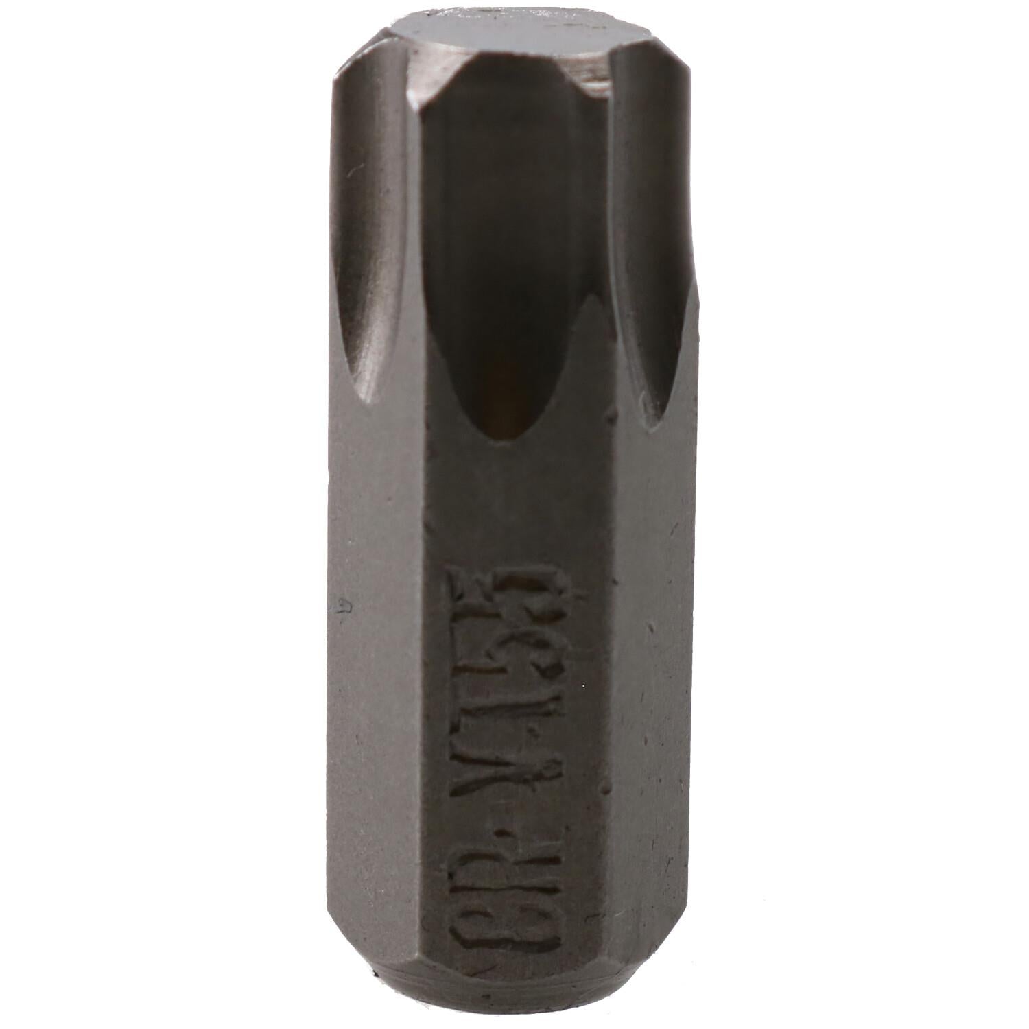 Embouts mâles Torx Star T20 – T60 avec tige de 10 mm et longueur de 30 mm ou 75 mm