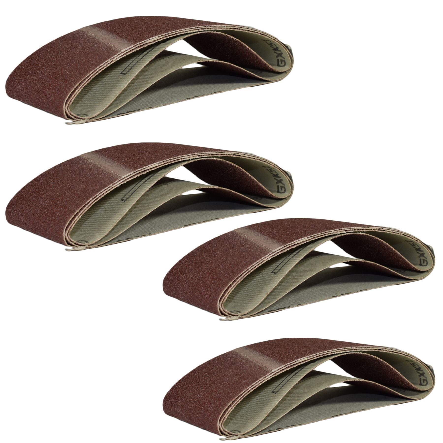 Bandes abrasives à grains mixtes 457 mm x 75 mm Bande de ponceuse Power File