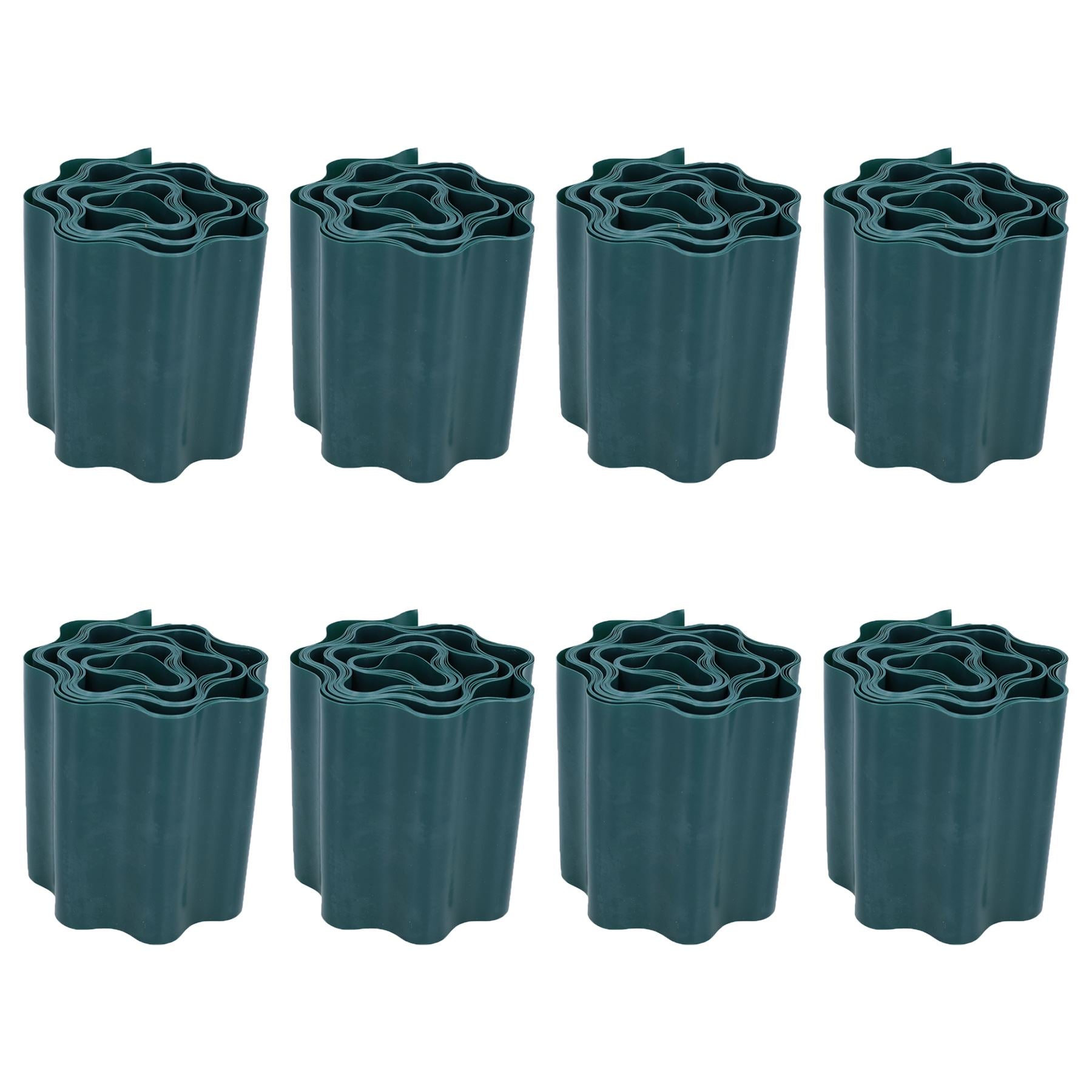 Bordure de pelouse en plastique flexible pour jardin, 12 cm de haut