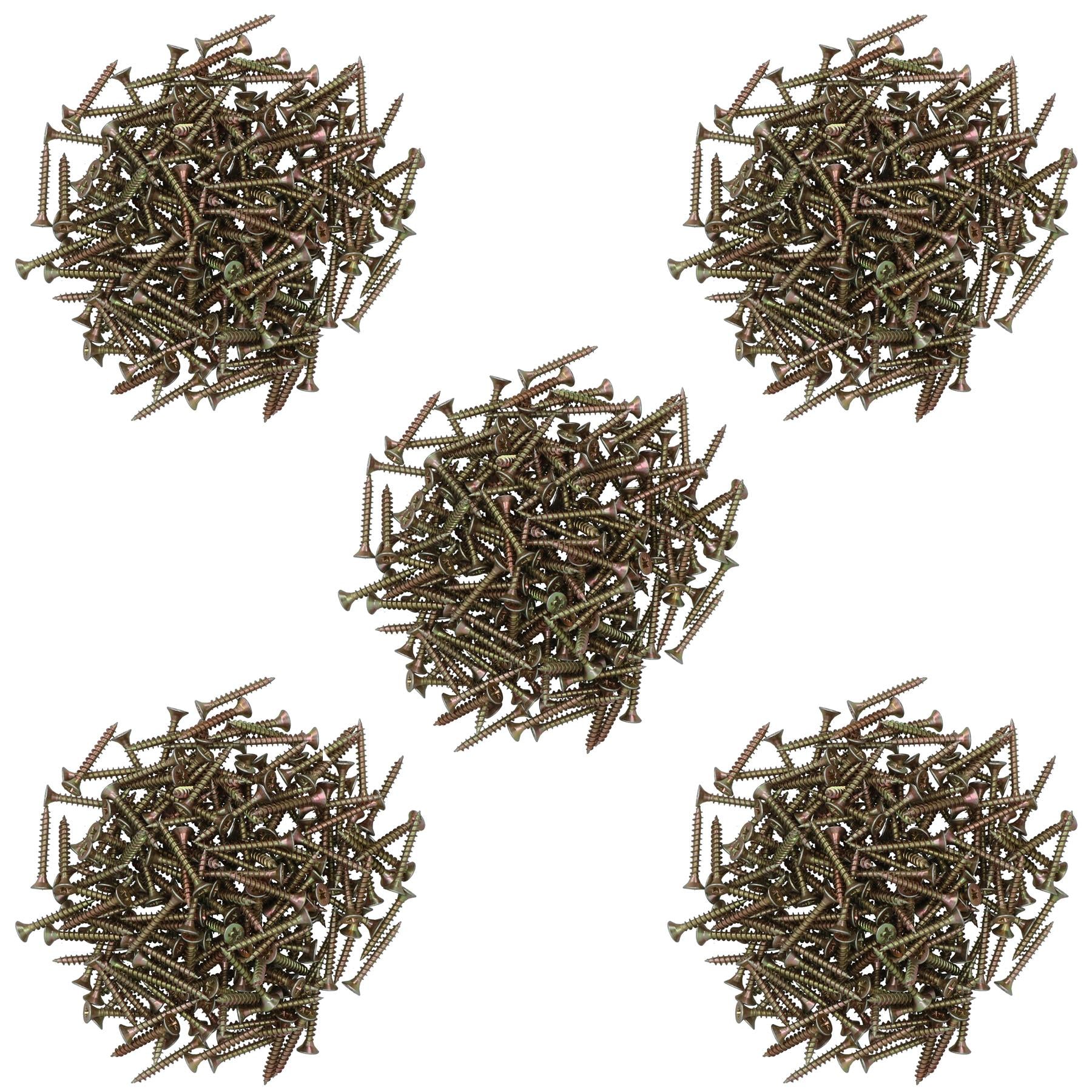 Holzschrauben, Mehrzweck-Senkkopfbefestigungen, 4,0 x 30 mm, PZ2-Schraube