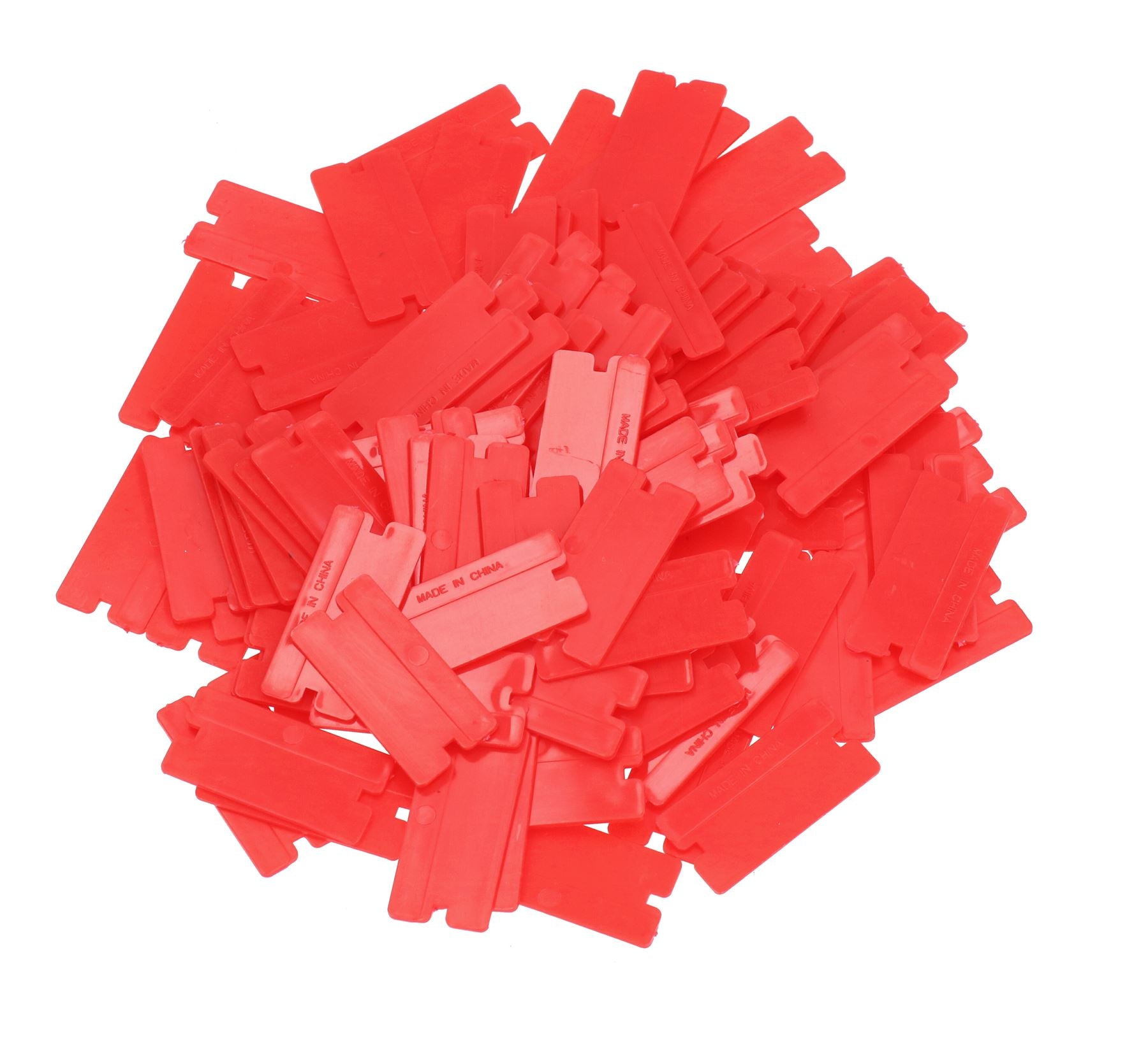 Bâtonnets de retrait de colle pour peinture, outils de décoration, grattoirs, 40 mm, 100 pièces