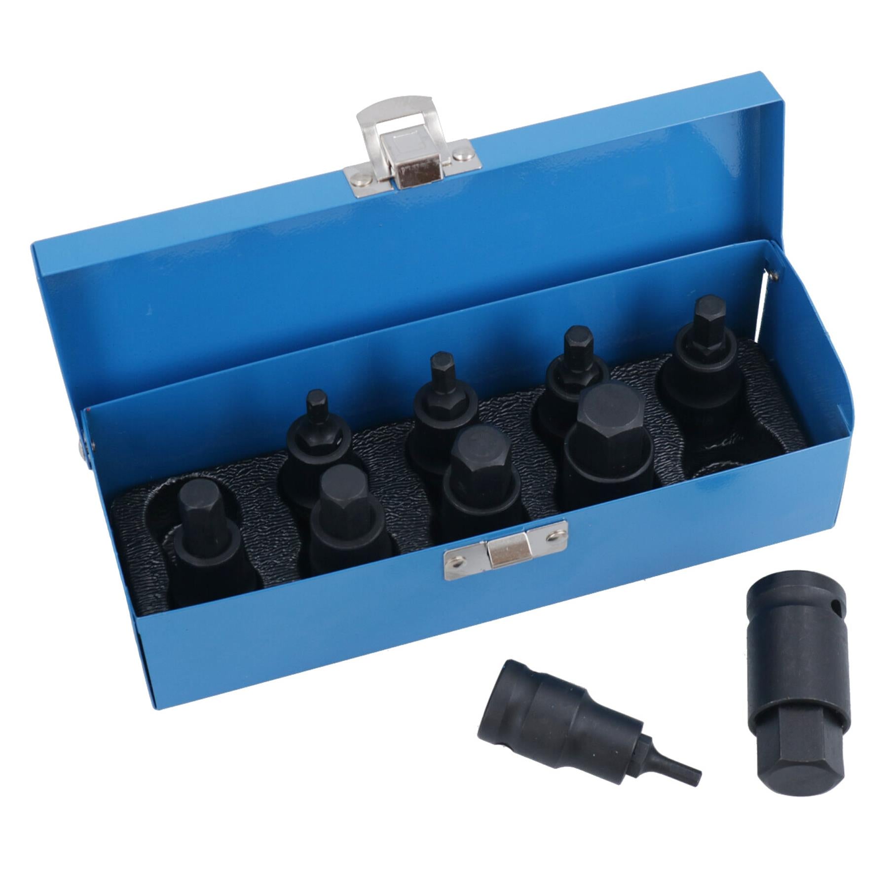 Douilles Allen à six pans creux métriques à impact 1/2" peu profondes 4 mm – 19 mm H4 – H19