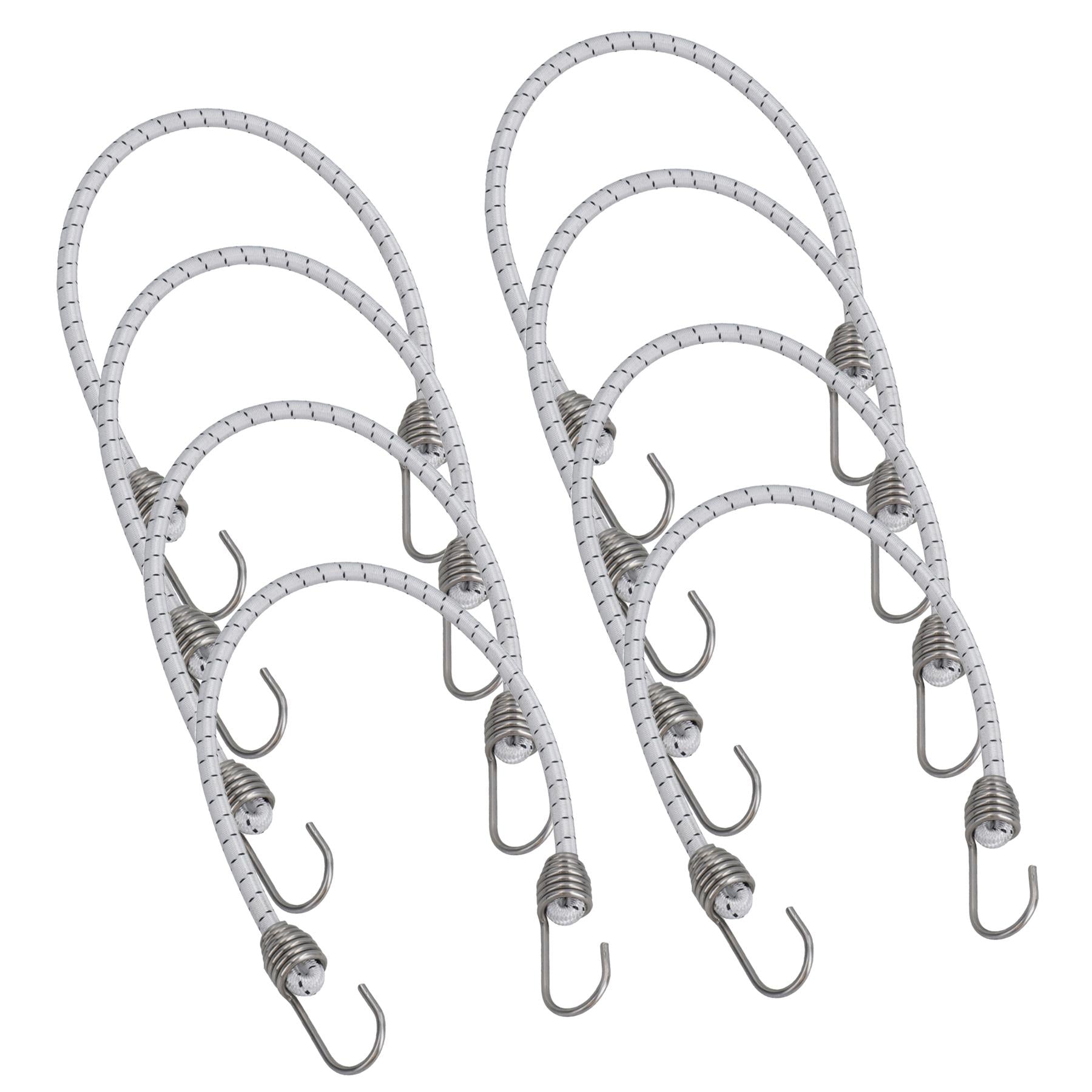 Corde élastique de 30 po avec crochets en acier inoxydable pour bateau marin