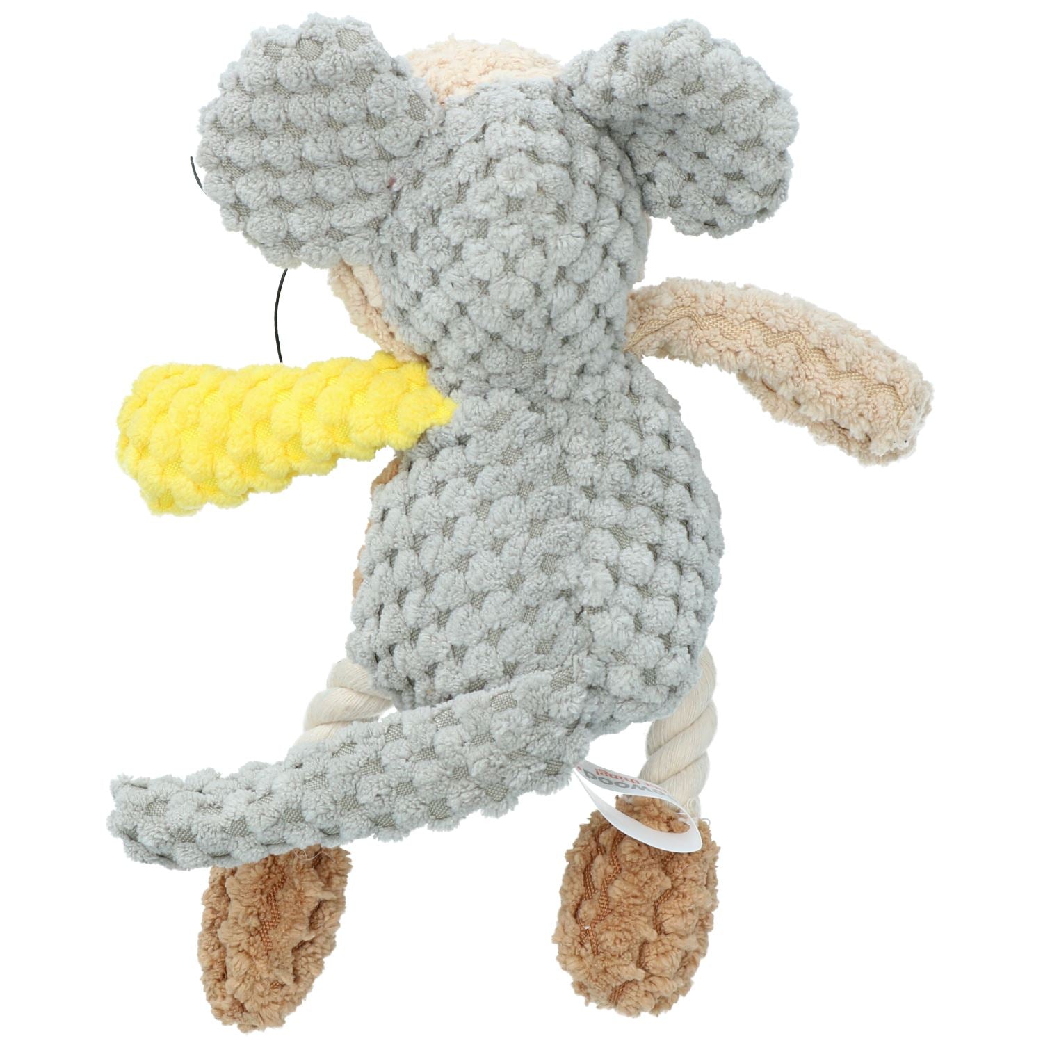 Molly Mouse Mr Twister Teddy Hundespielzeug mit Quietsche, 23 cm