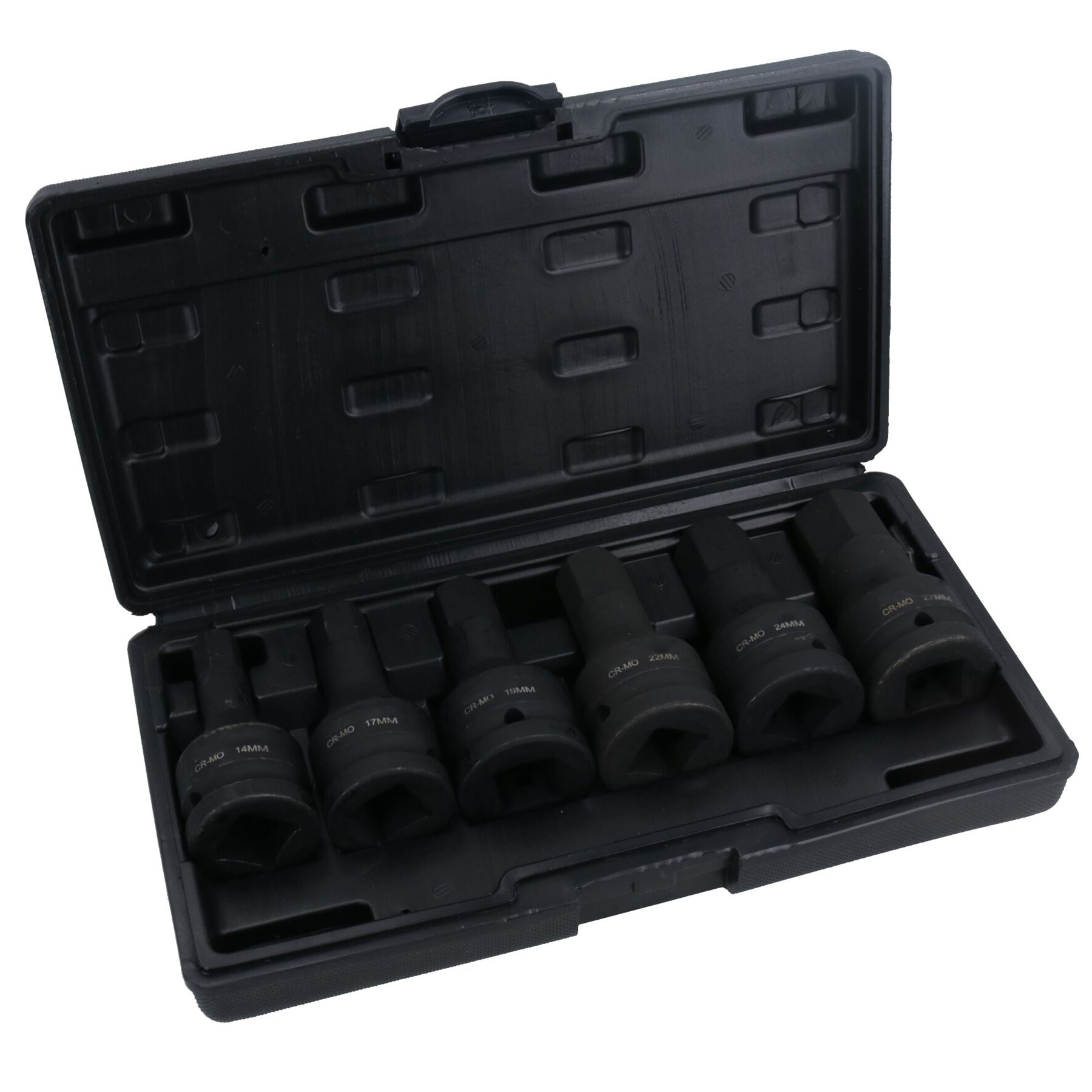 Douilles à clé Allen métriques profondes 3/4 po MM à impact 14 – 27 mm 6 pièces