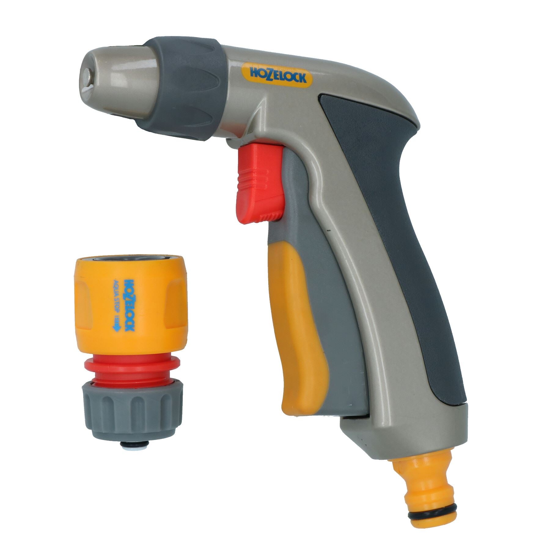 Hozelock Jet Spray Plus Düse Gartenschlauch Wasserpistole Metallkörperreinigung