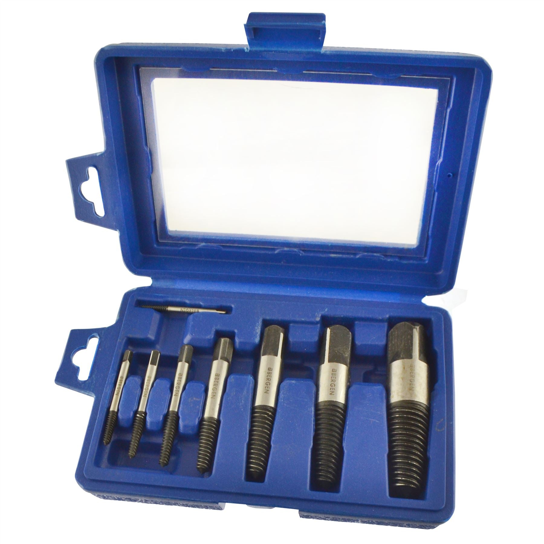 Kit d'extraction de vis à goujon pour boulons rouillés et grippés, métriques, 8 pièces