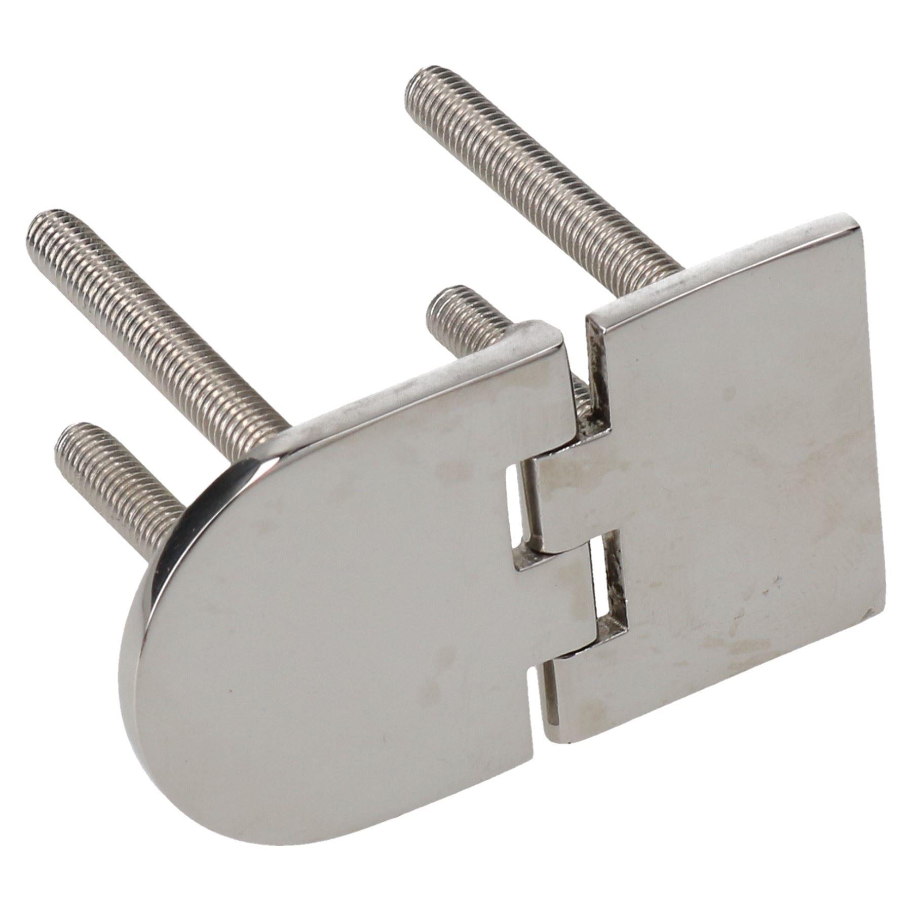 Locker Door Hatch Hinge Marine Stainless Steel for Boat Motorhome Polished