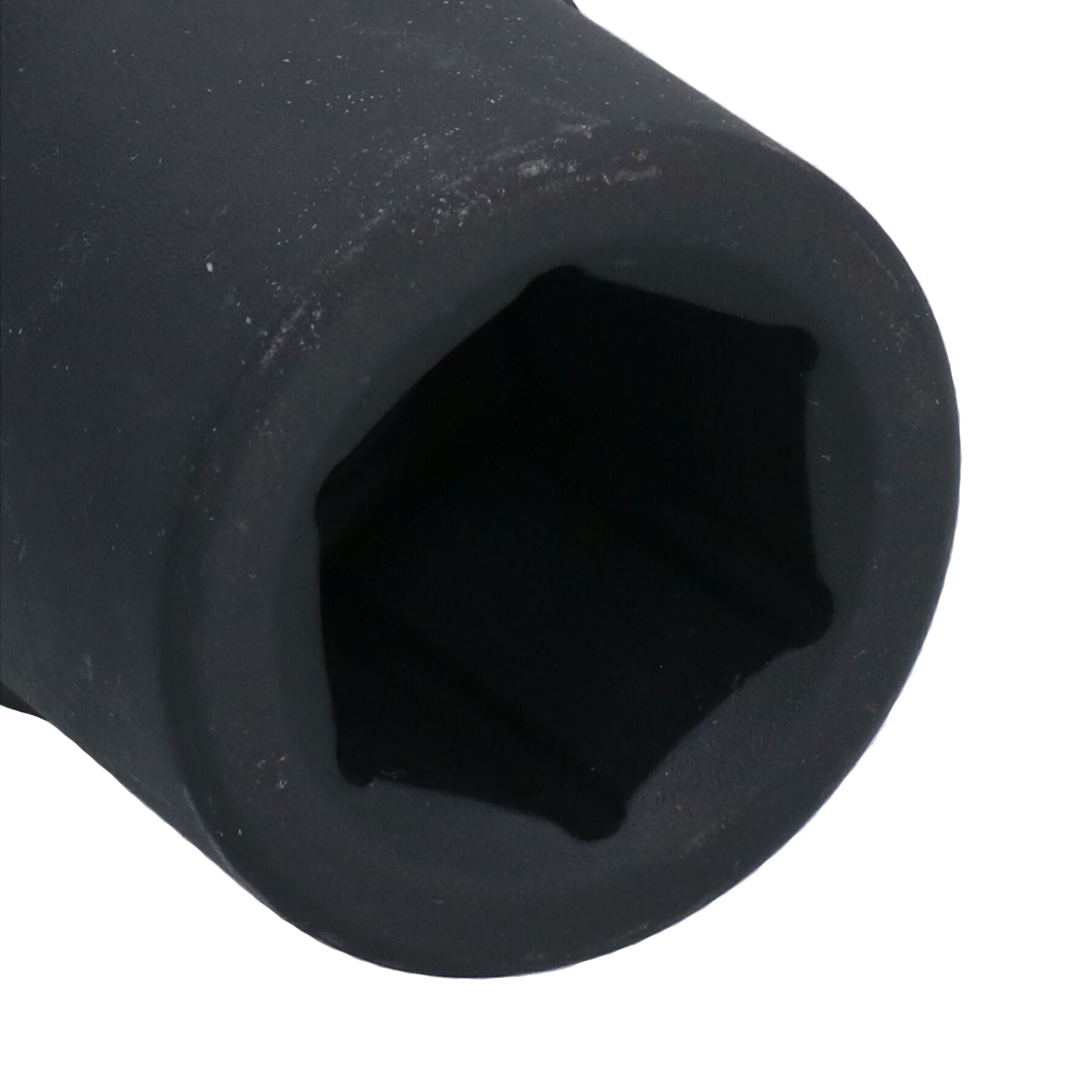 1" Drive Double Deep MM Impact Impacted Socket 6 Sided Single Hex