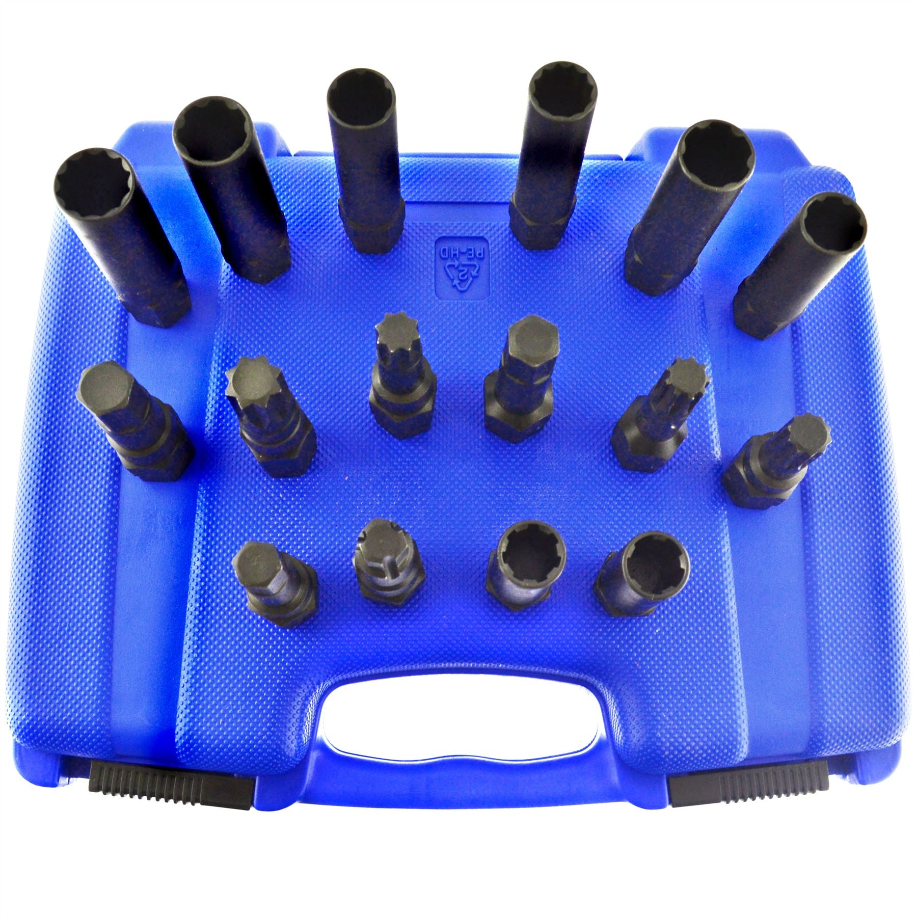 Clé de démontage d'écrou de roue verrouillable Master 16 pièces, cannelure étoile Torx, cannelure hexagonale AT965