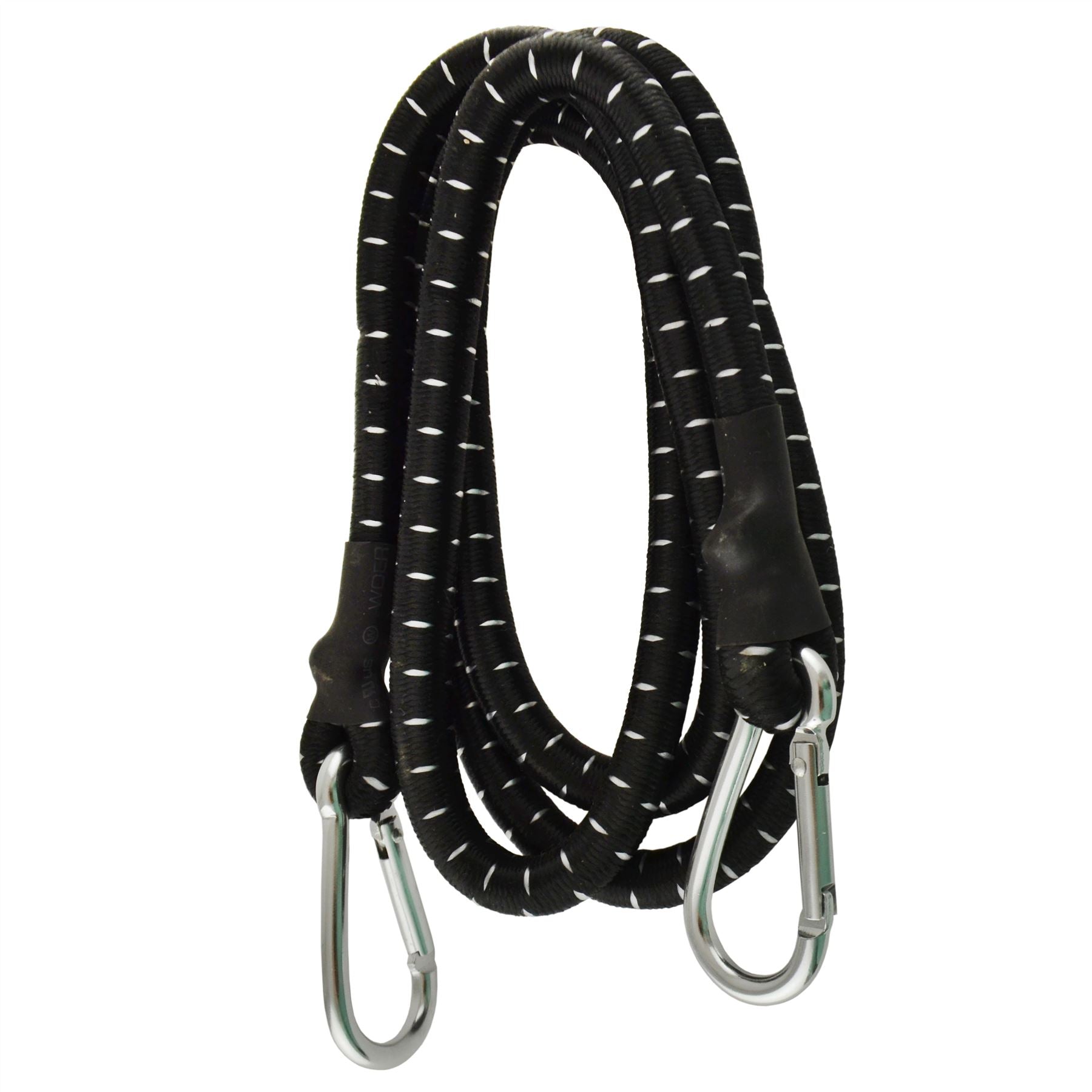 Sangle élastique de 60 po avec mousquetons en métal et support de fixation pour attache