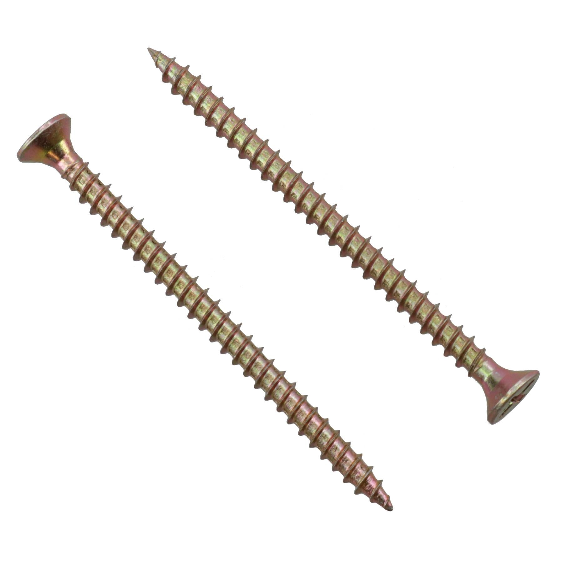 Vis à bois à tête fraisée multi-usages pour aggloméré 50 mm de long Pozi