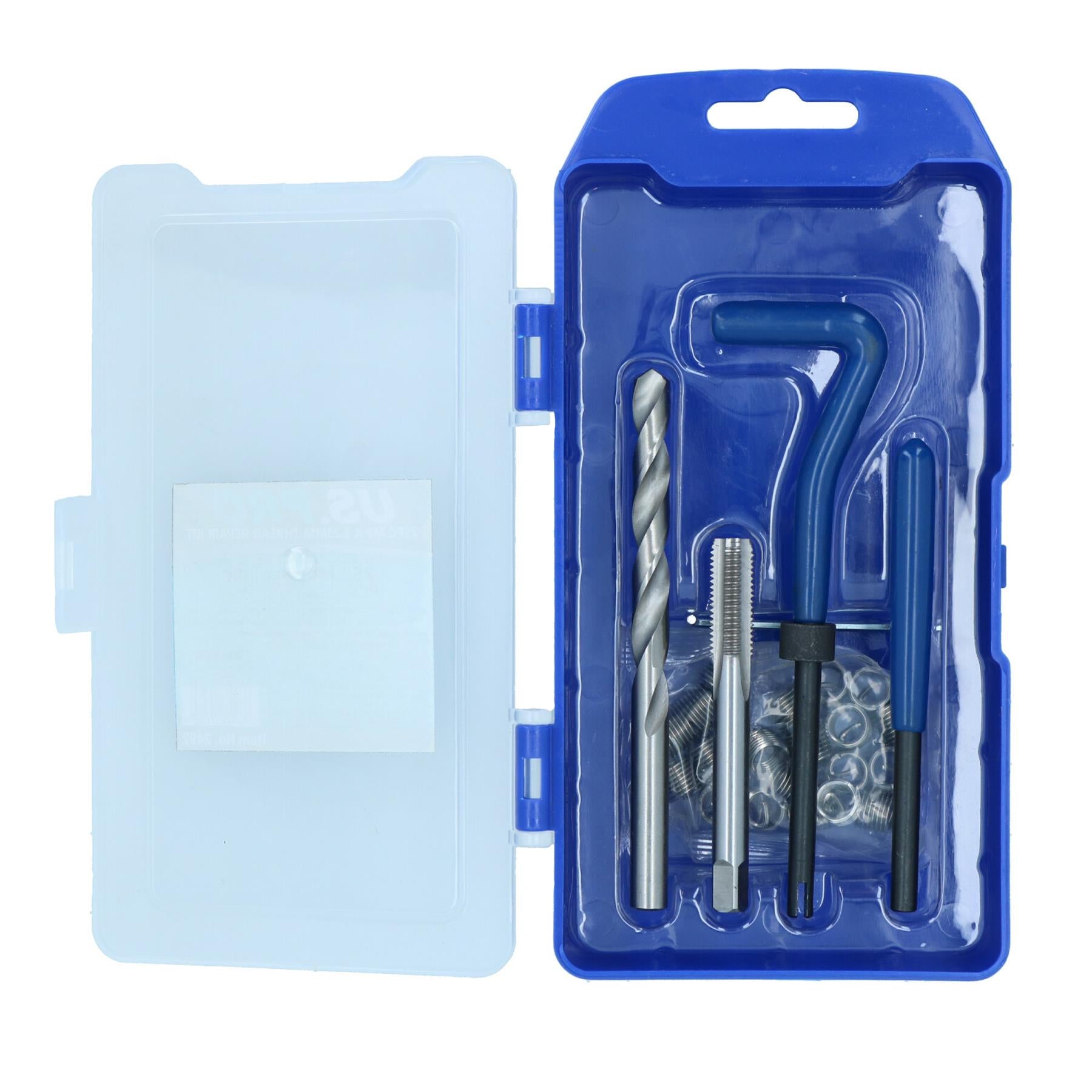 M8 x 1.25mm Metric Thread Repair Kit Helicoil Set for Damaged Threads 25pc