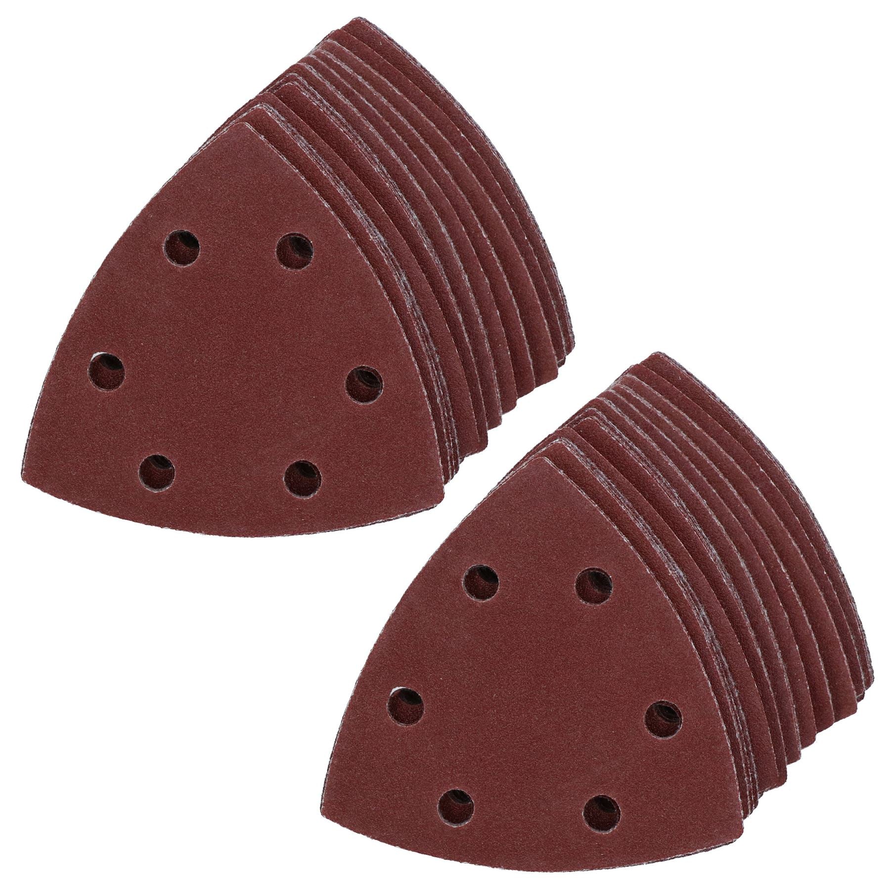 90 mm Dreieck-Schleifscheiben-Pads mit Klettverschluss, Körnung 120
