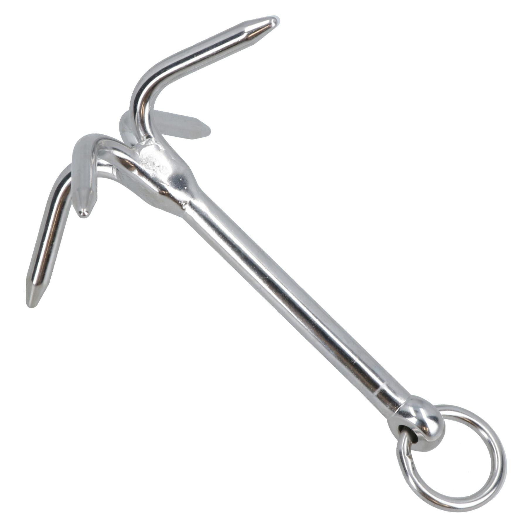 Grapnel Hook Anchor 200mm Grappling 316 Stainless steel Marine Grade
