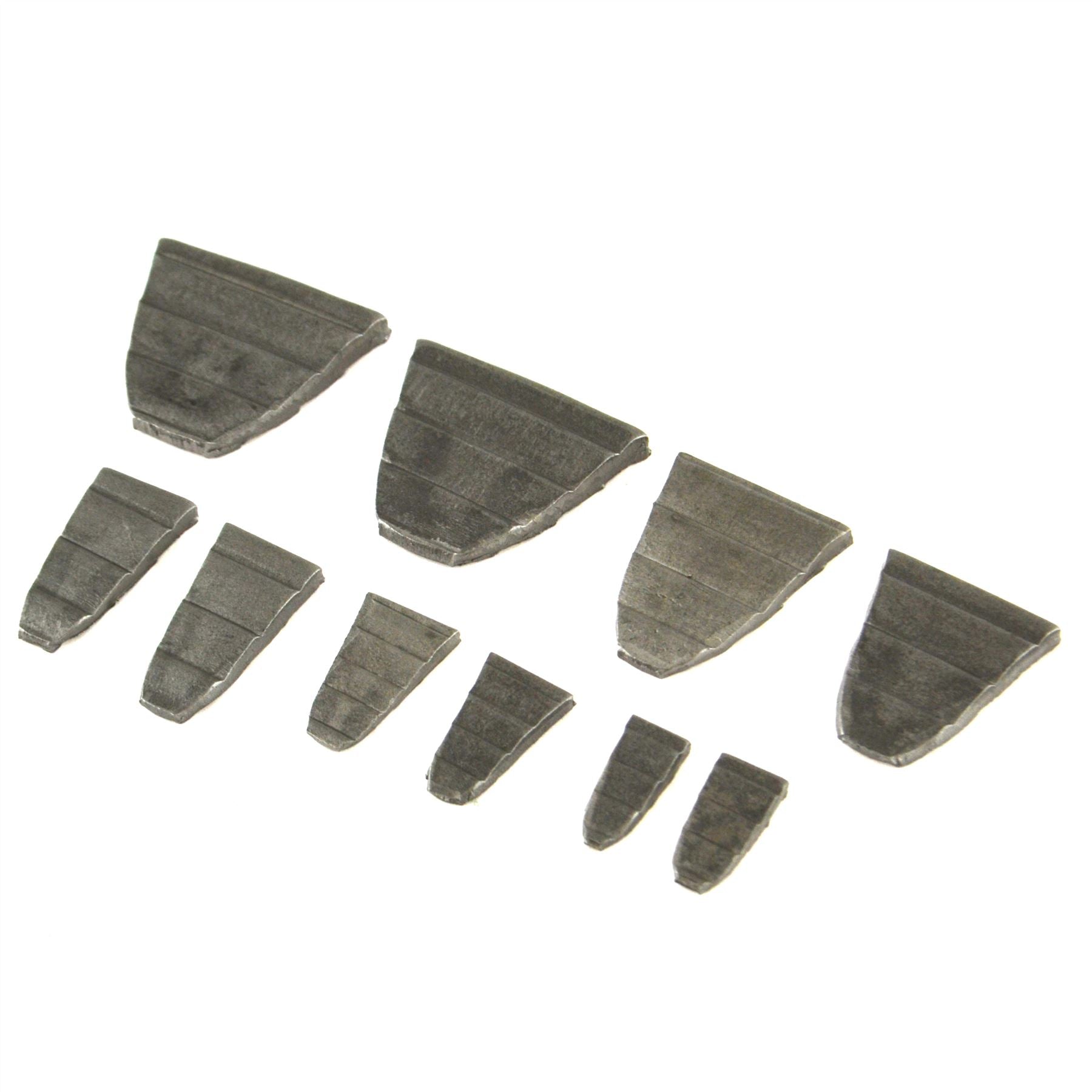 10-teiliges Hammerkeil-Set, Griffschlitz, Augenreparaturkopf, Griffe, Hammer TE837