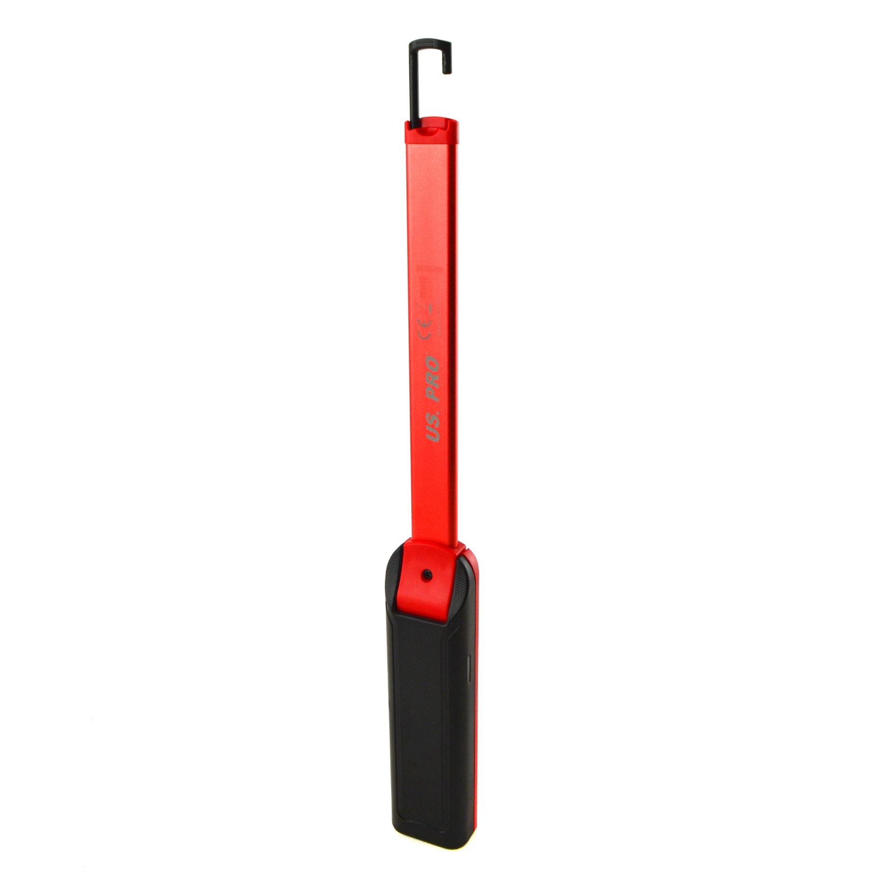 Lampe torche de travail rechargeable ultra fine avec tête pliable à 150 degrés et 15 LED