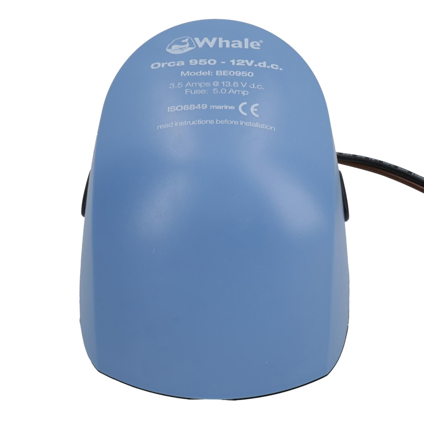 Pompe à eau de cale Whale Orca authentique 12v submersible pour yacht et bateau